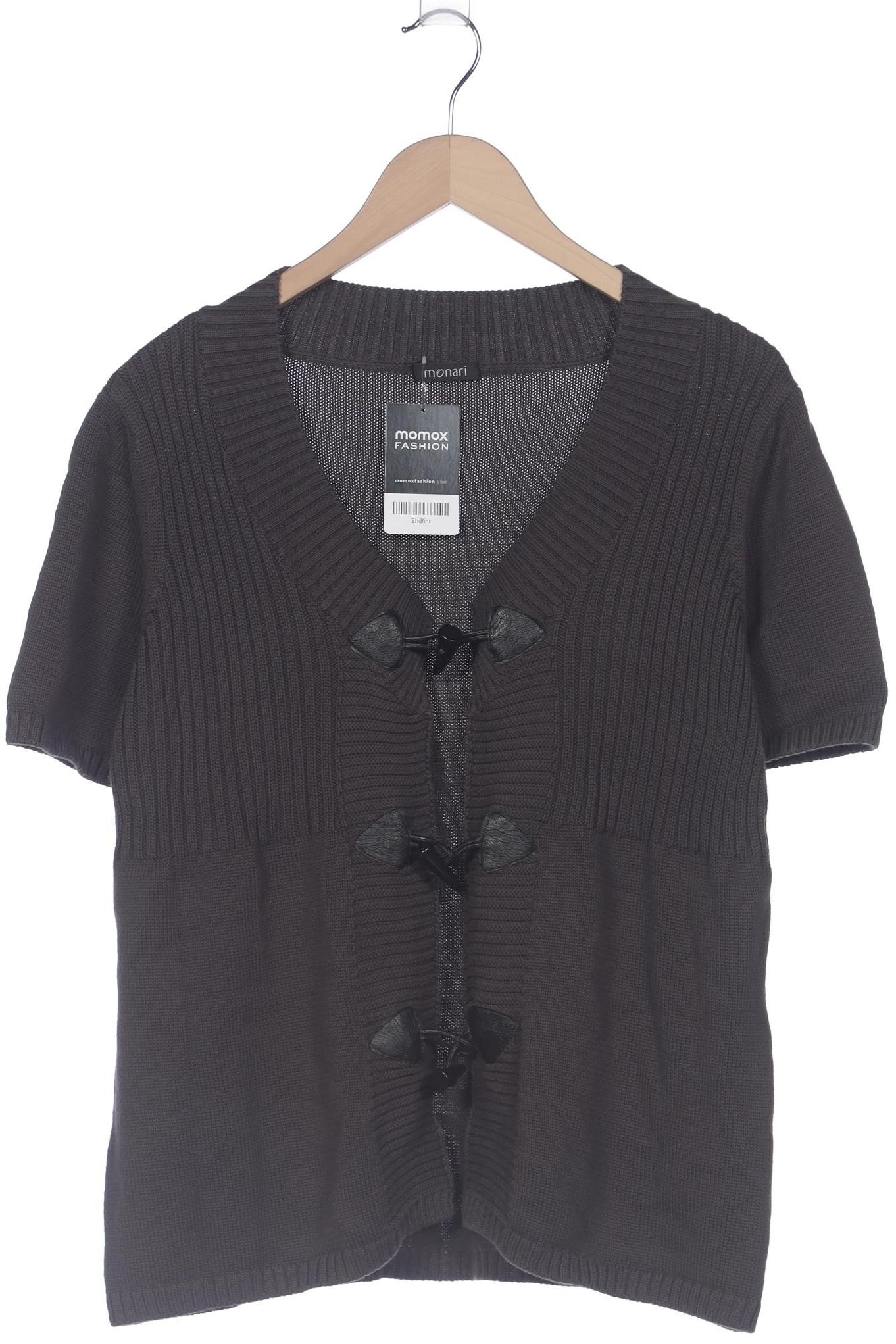 

monari Damen Strickjacke, grau, Gr. 48
