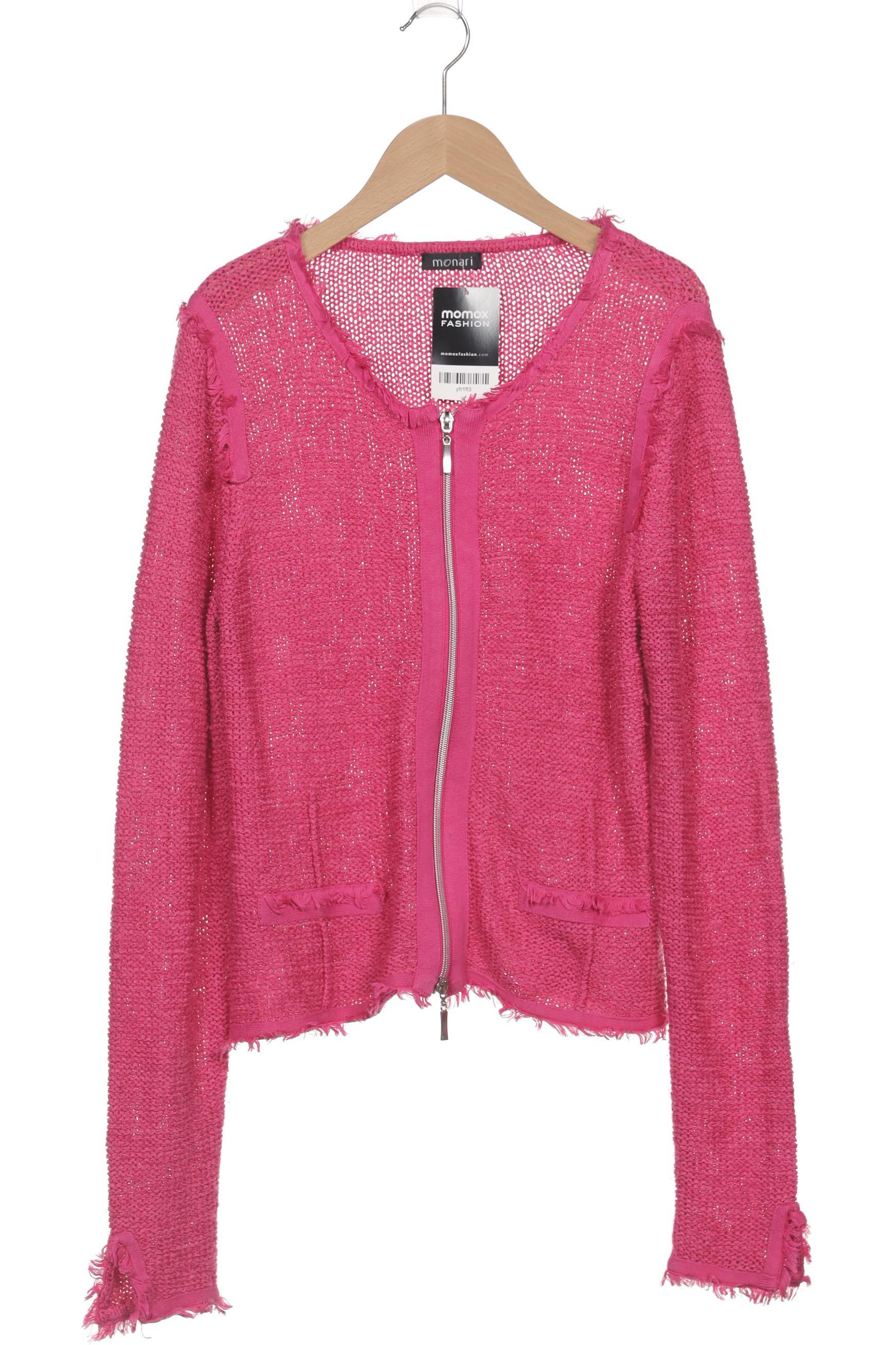 

monari Damen Strickjacke, pink, Gr. 40
