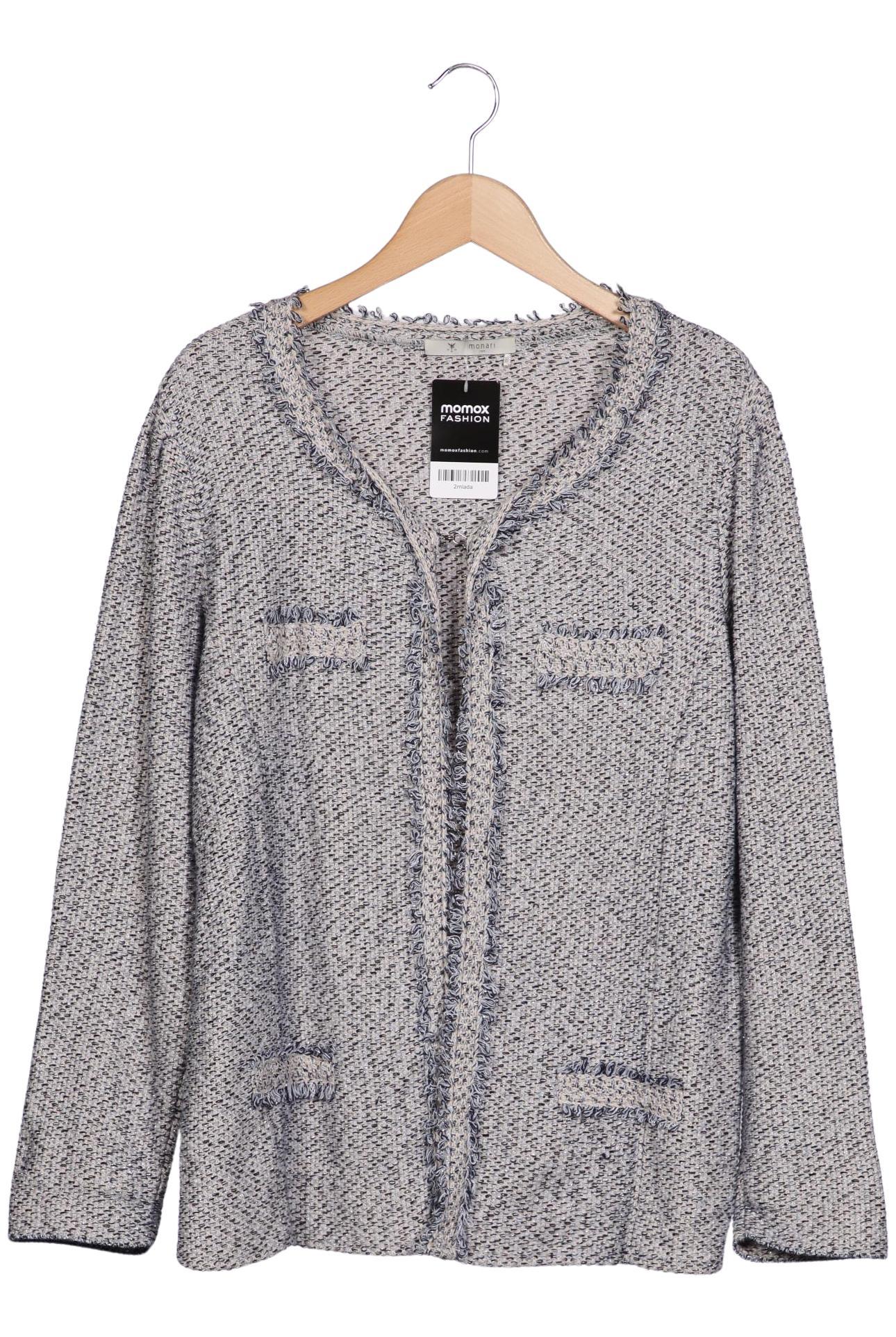 

monari Damen Strickjacke, grau, Gr. 42