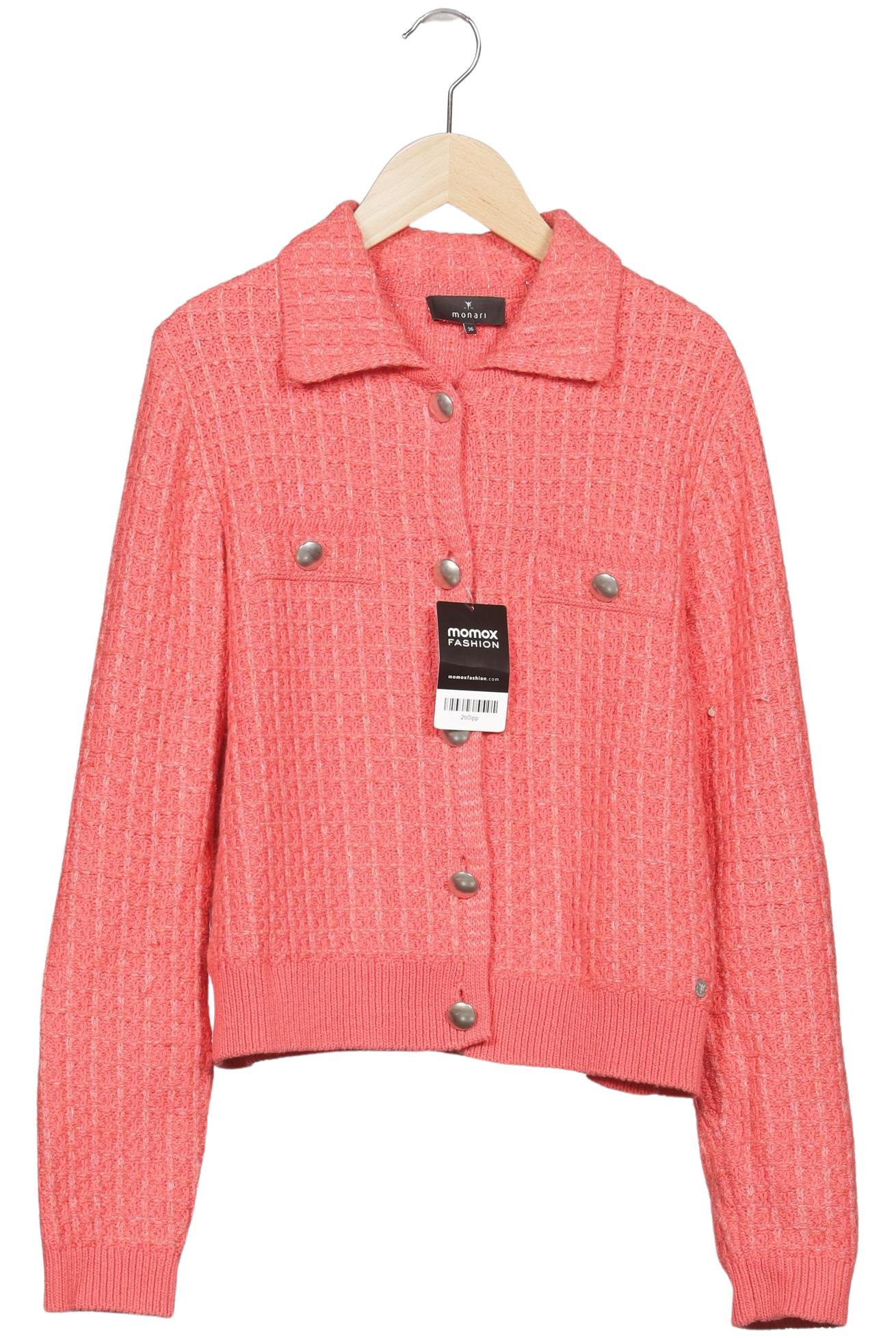 

monari Damen Strickjacke, pink, Gr. 36