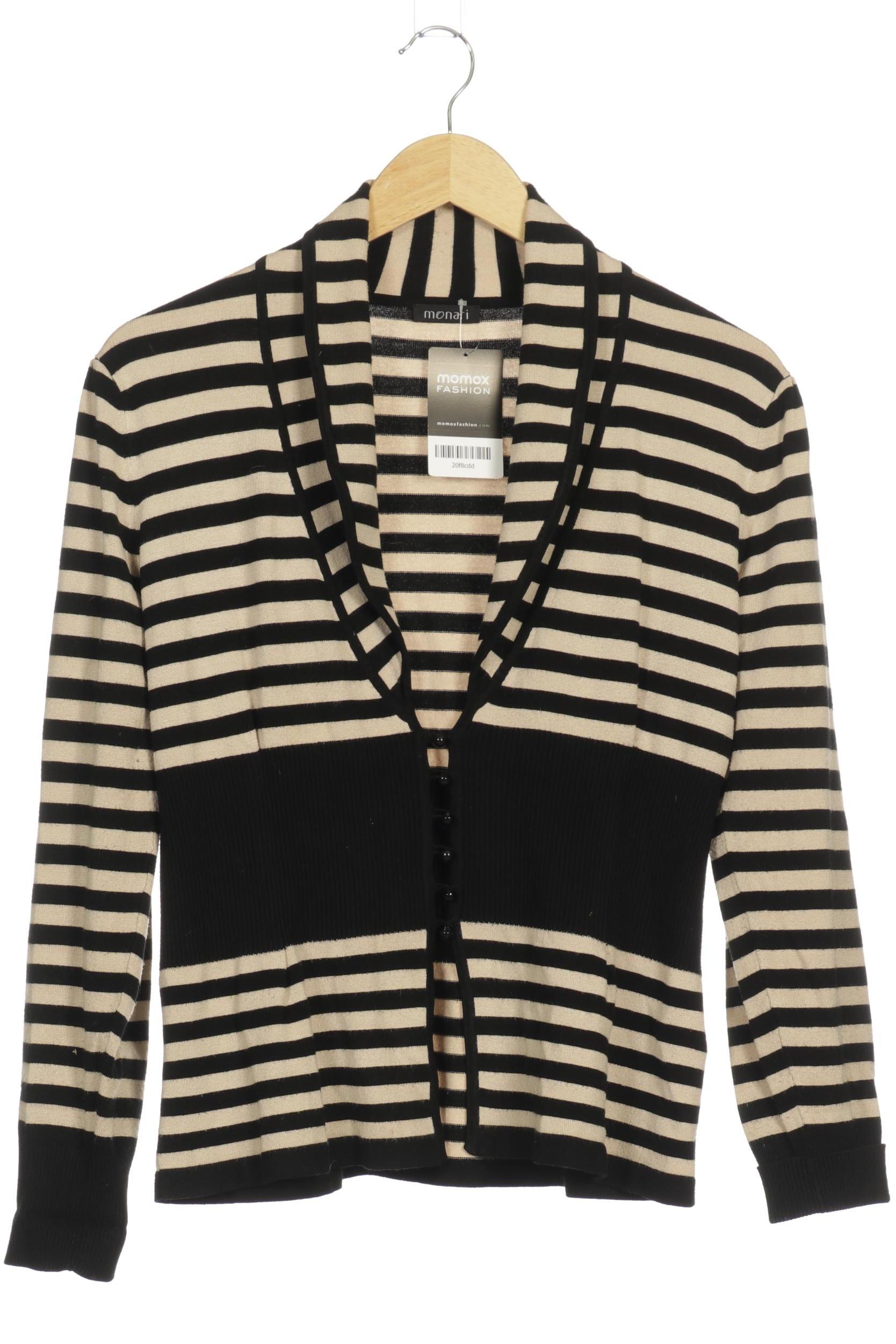 

monari Damen Strickjacke, schwarz, Gr. 40