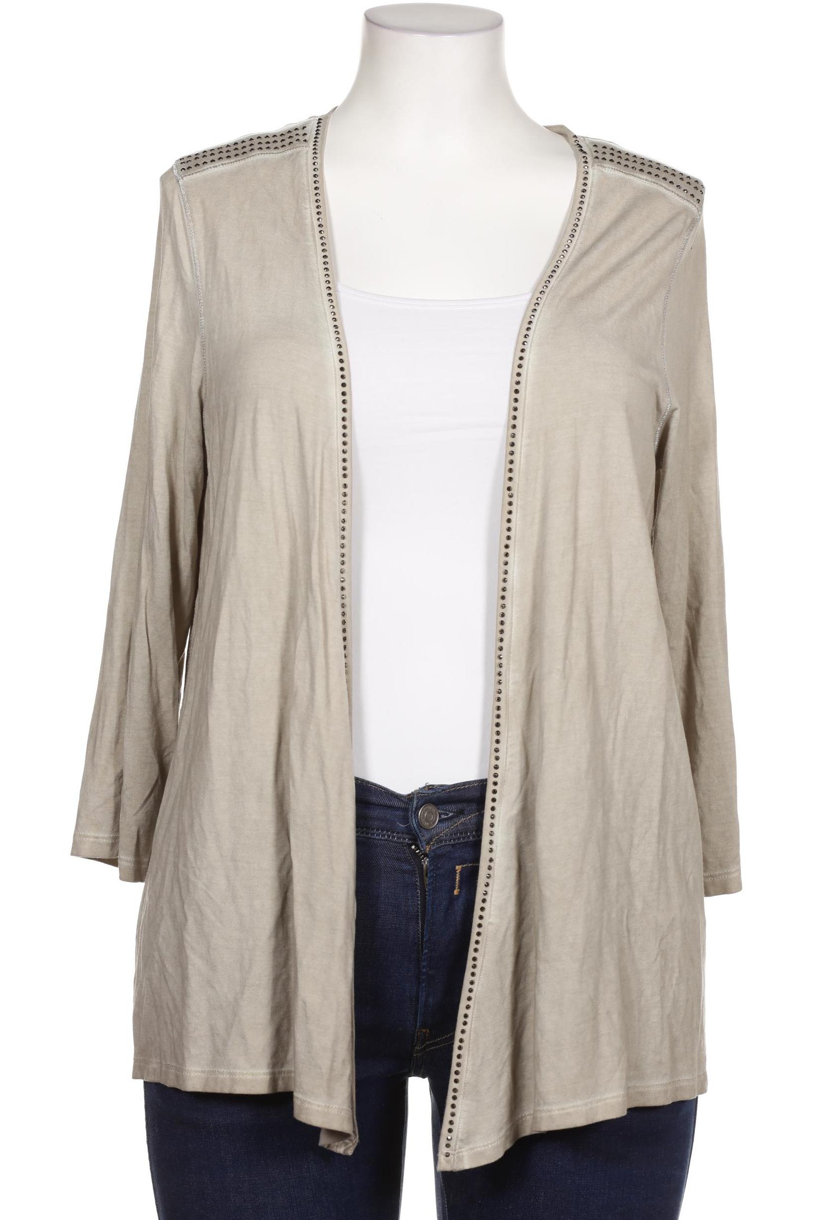 

monari Damen Strickjacke, beige, Gr. 44