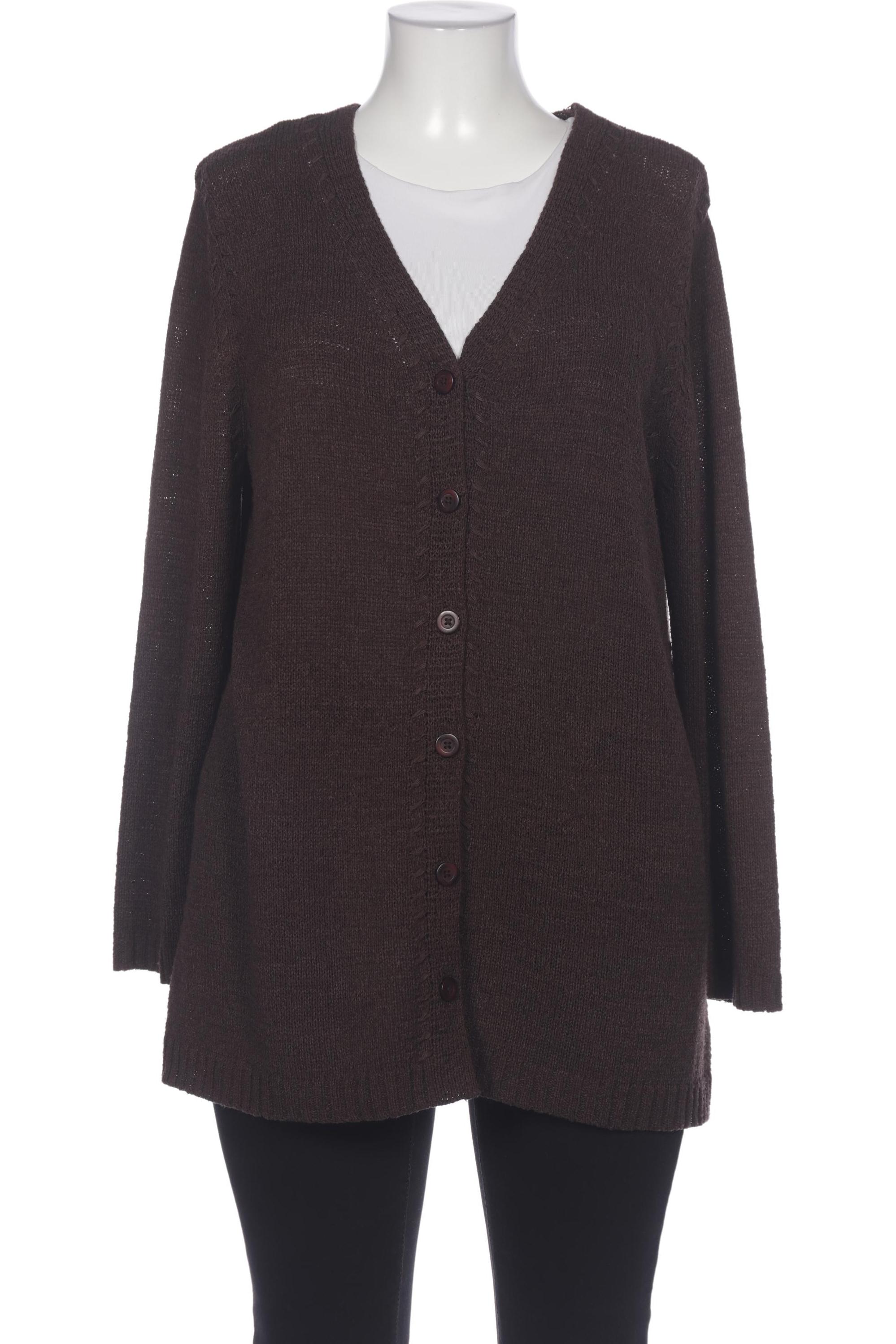 

monari Damen Strickjacke, braun, Gr. 46
