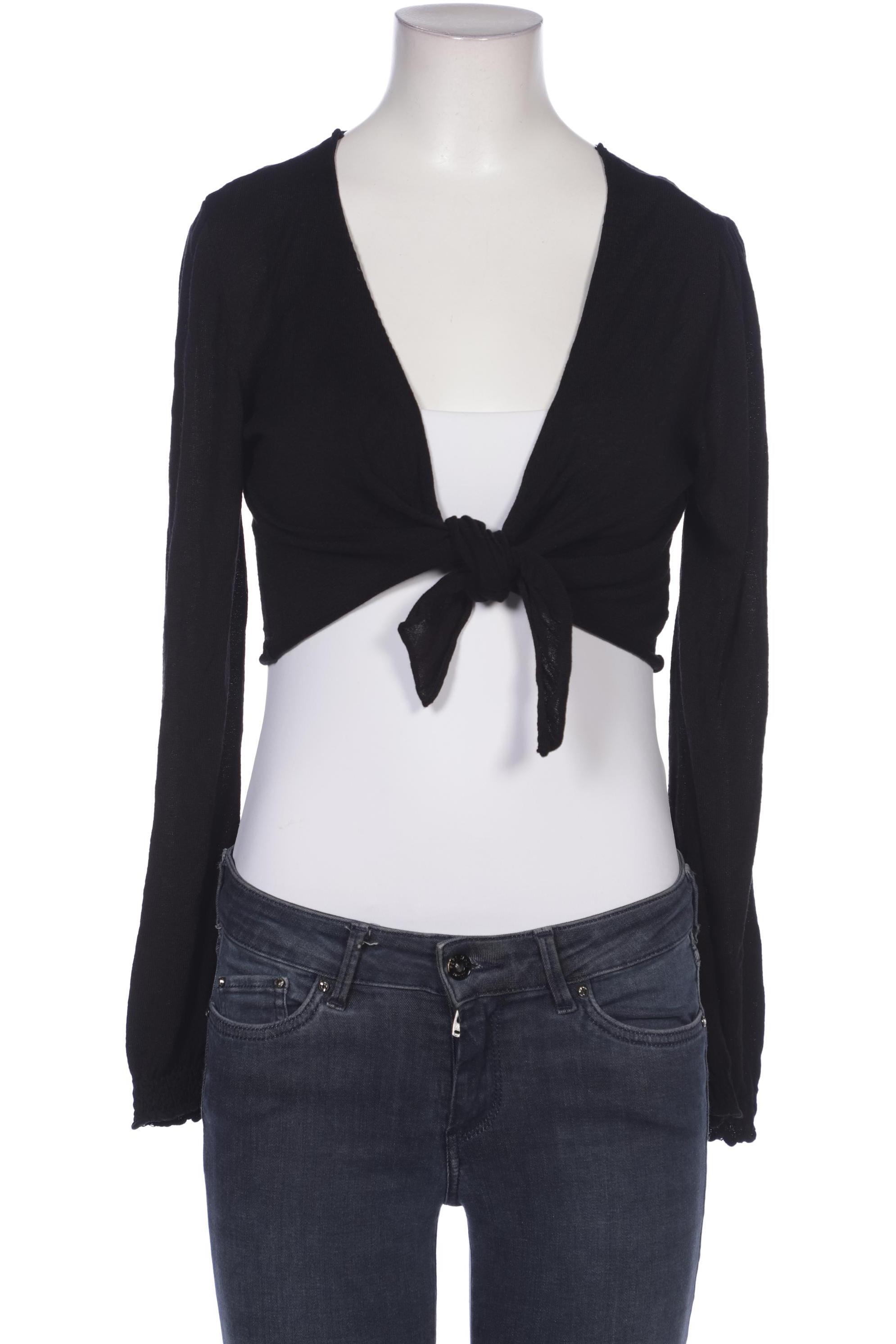 

monari Damen Strickjacke, schwarz, Gr. 34