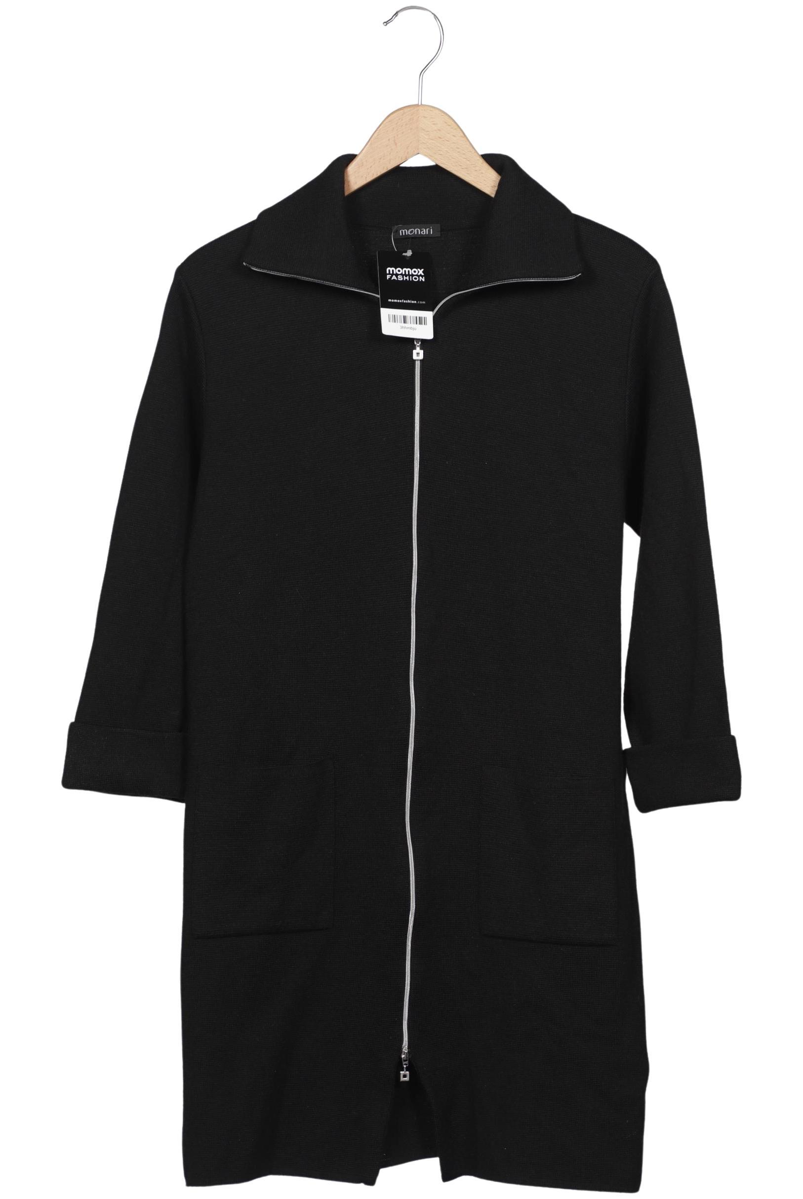 

monari Damen Strickjacke, schwarz, Gr. 40