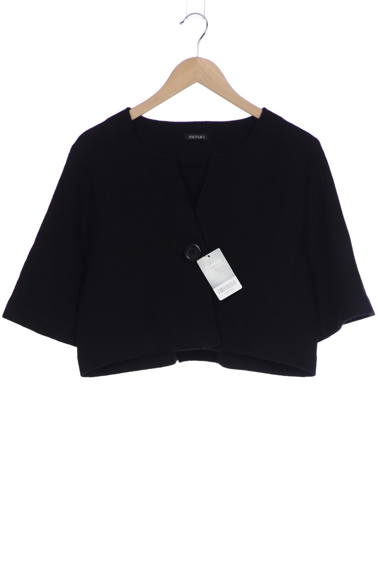 

monari Damen Strickjacke, schwarz, Gr. 42