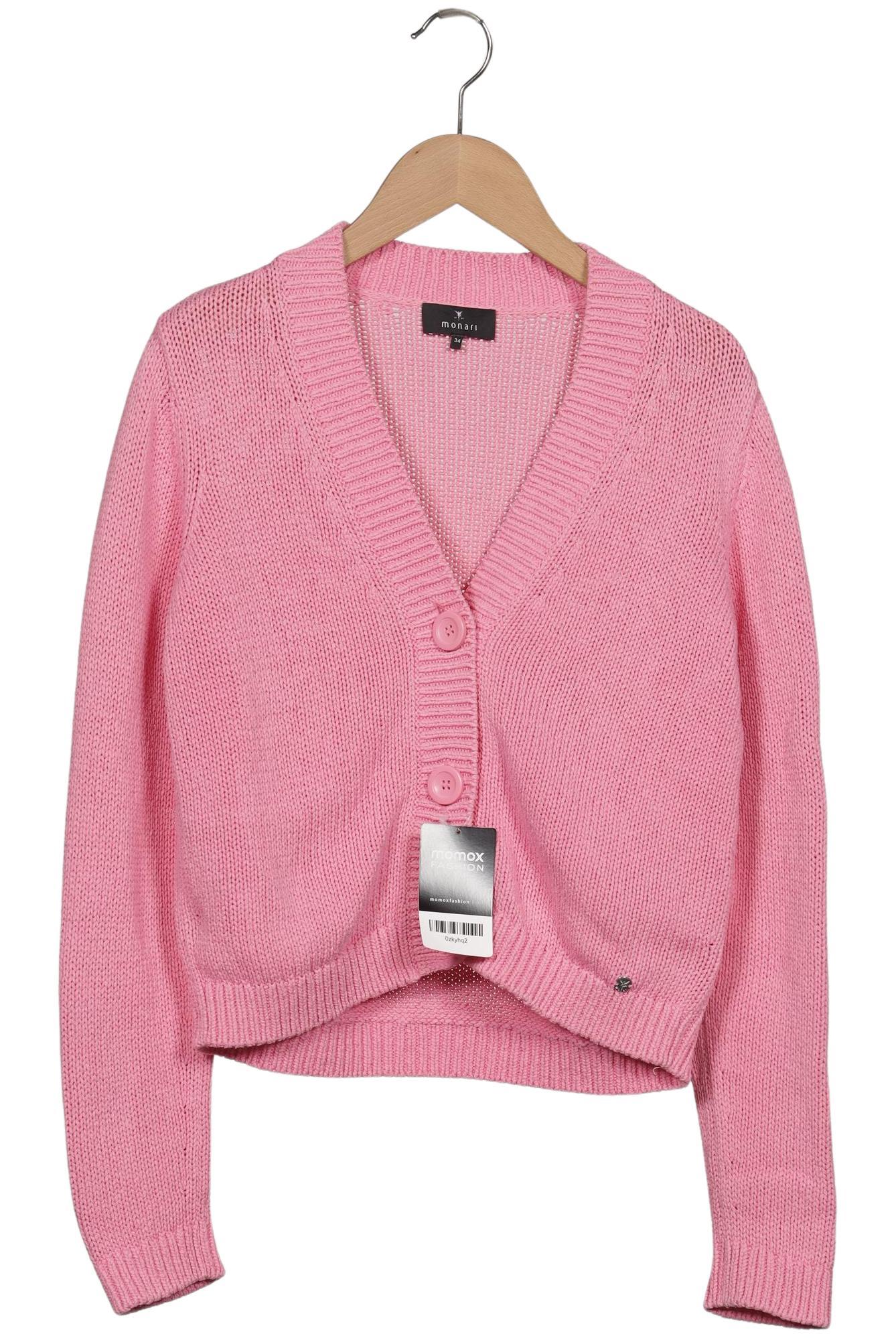 

monari Damen Strickjacke, pink, Gr. 34