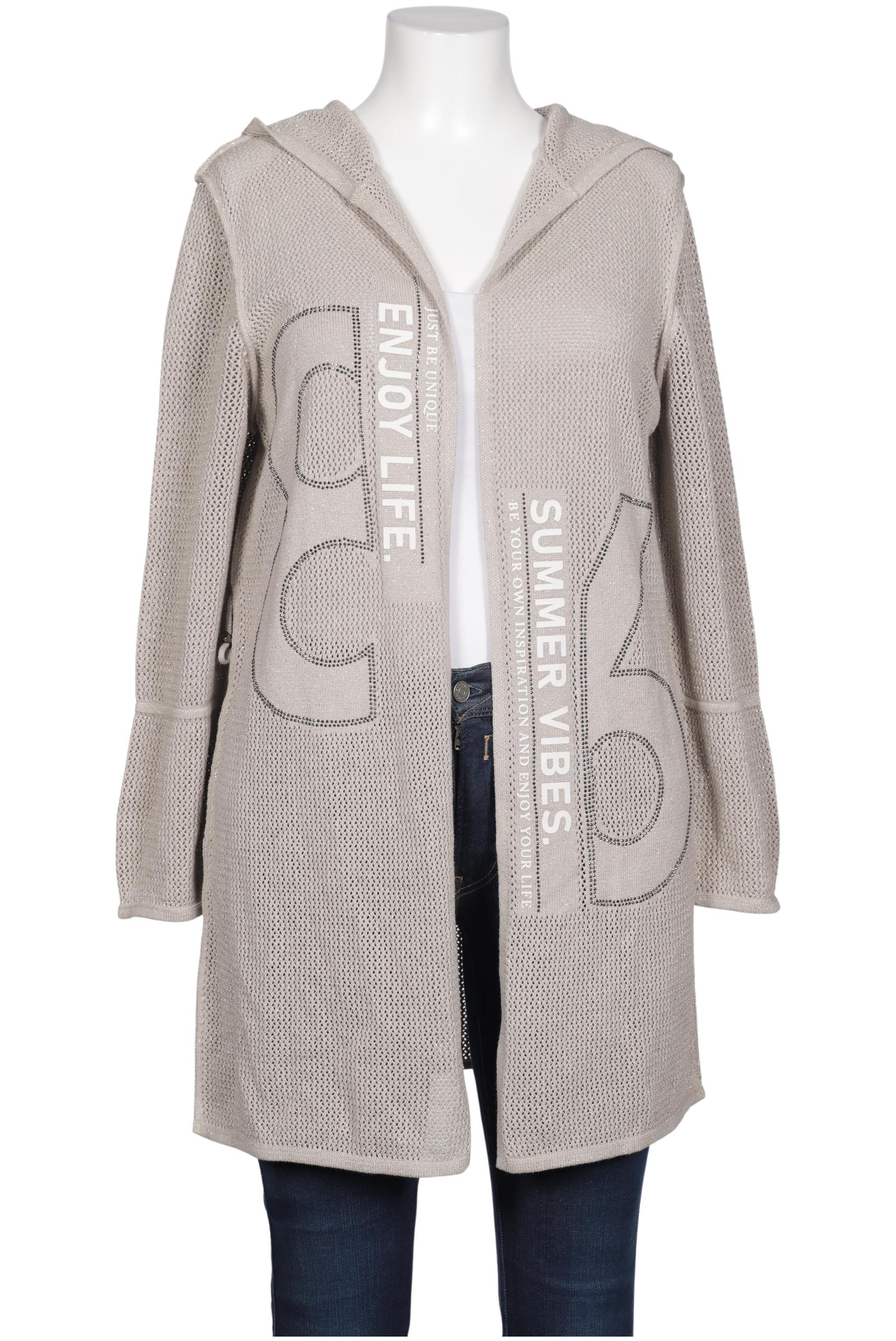 

monari Damen Strickjacke, beige, Gr. 44