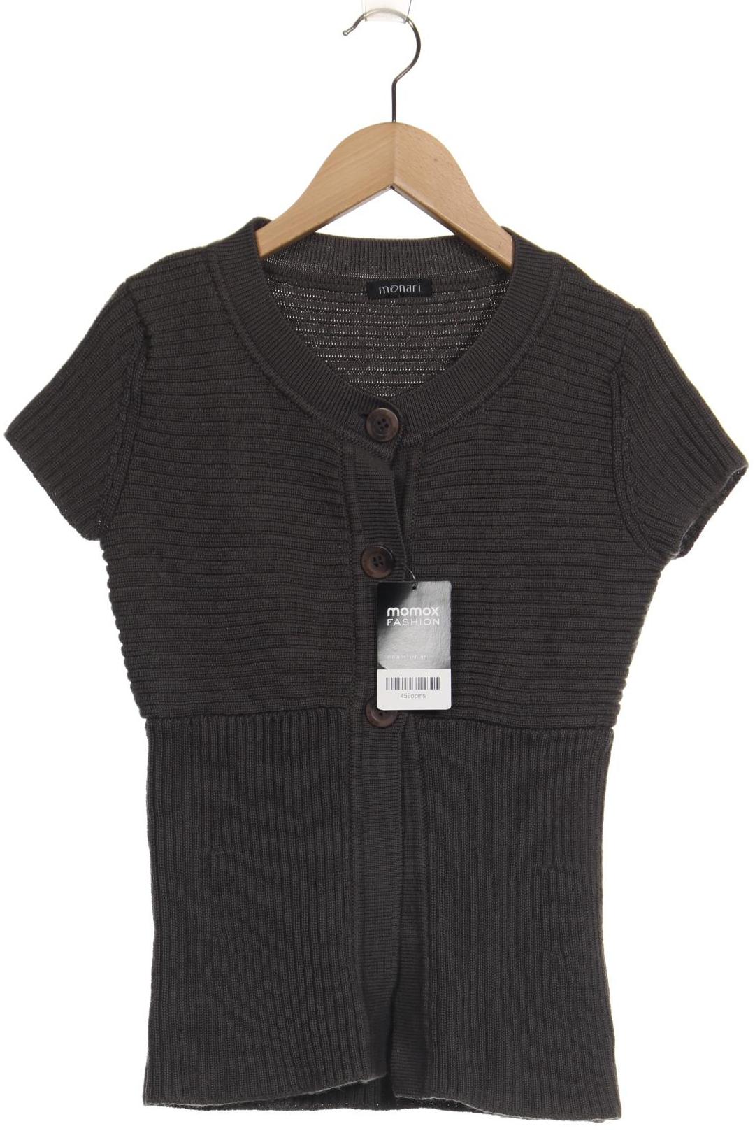 

monari Damen Strickjacke, grau, Gr. 38