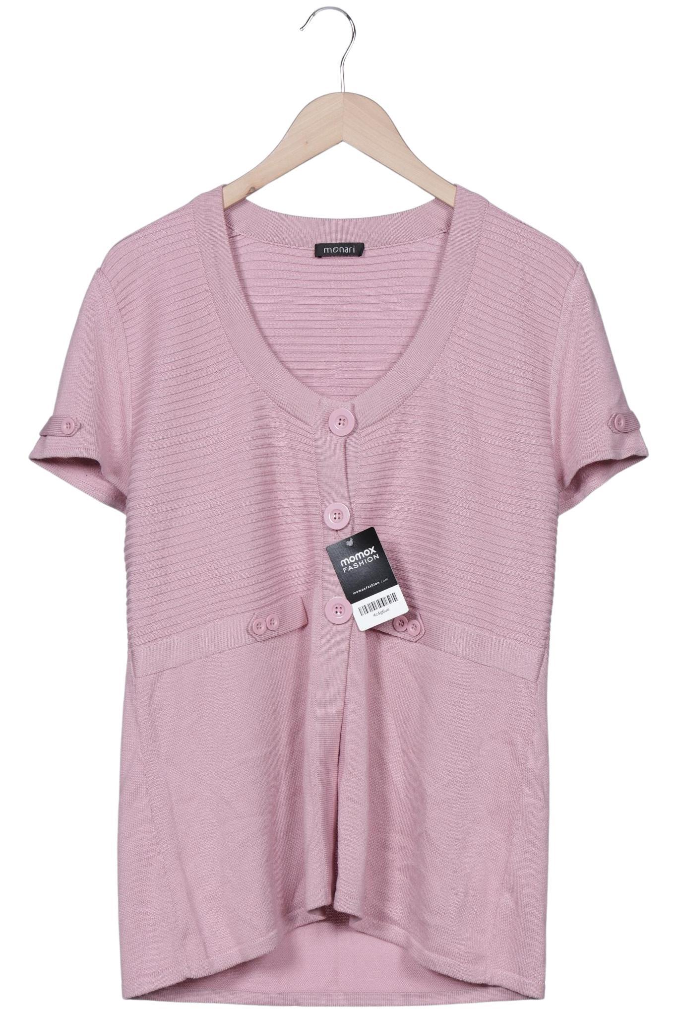 

monari Damen Strickjacke, pink, Gr. 44