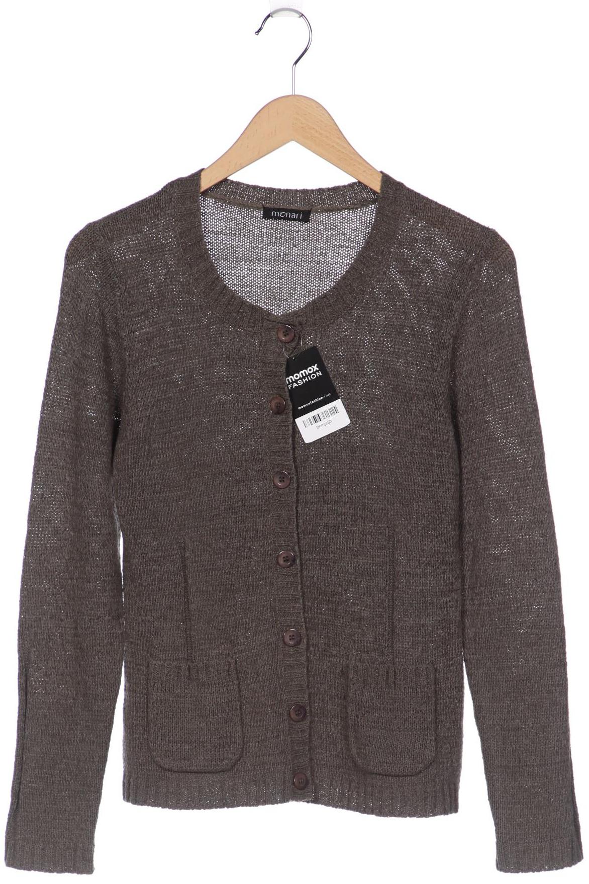 

monari Damen Strickjacke, grau, Gr. 38