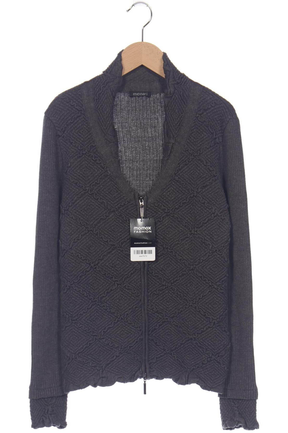 

monari Damen Strickjacke, grau, Gr. 34