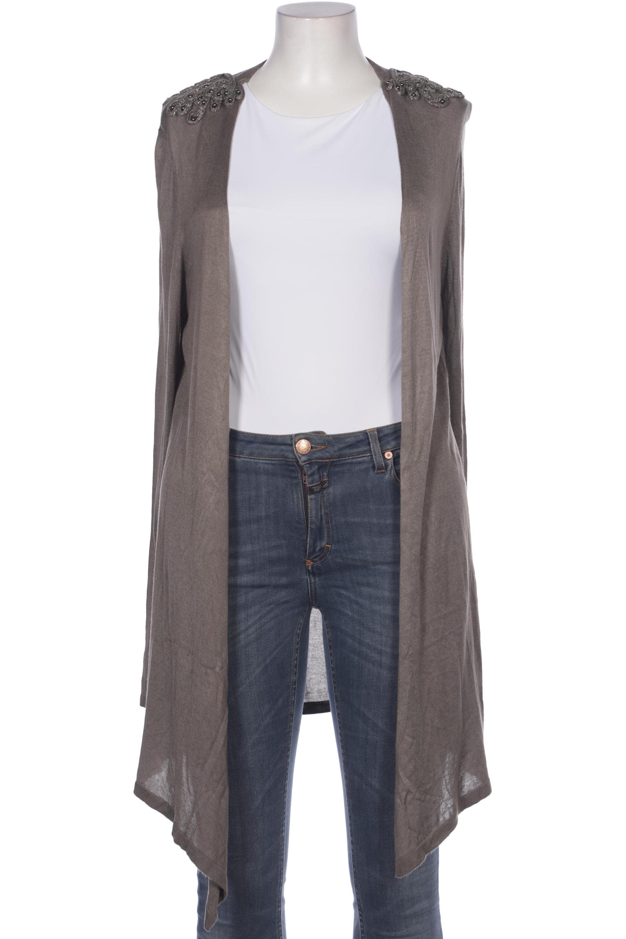 

monari Damen Strickjacke, braun, Gr. 46