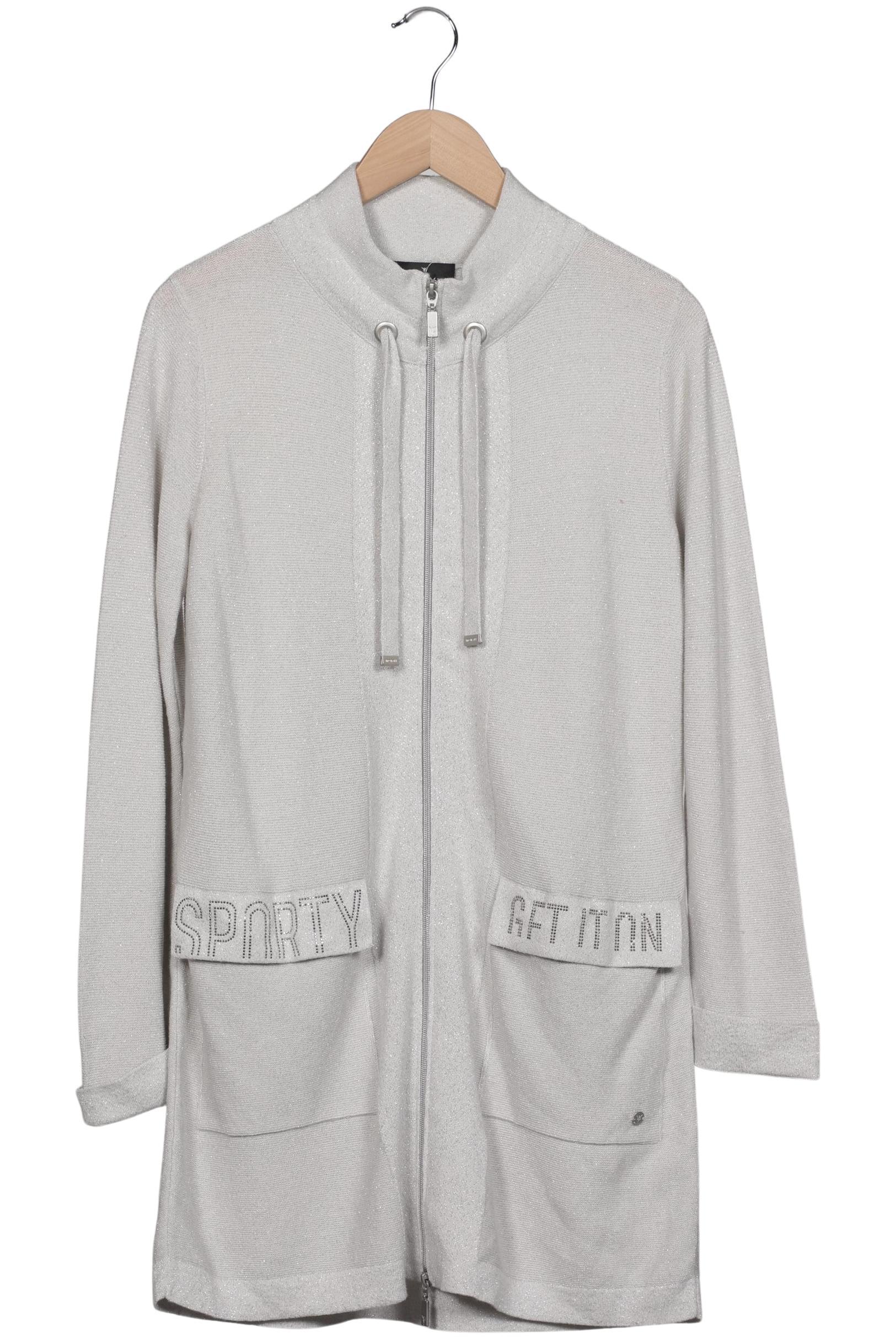 

monari Damen Strickjacke, grau, Gr. 36