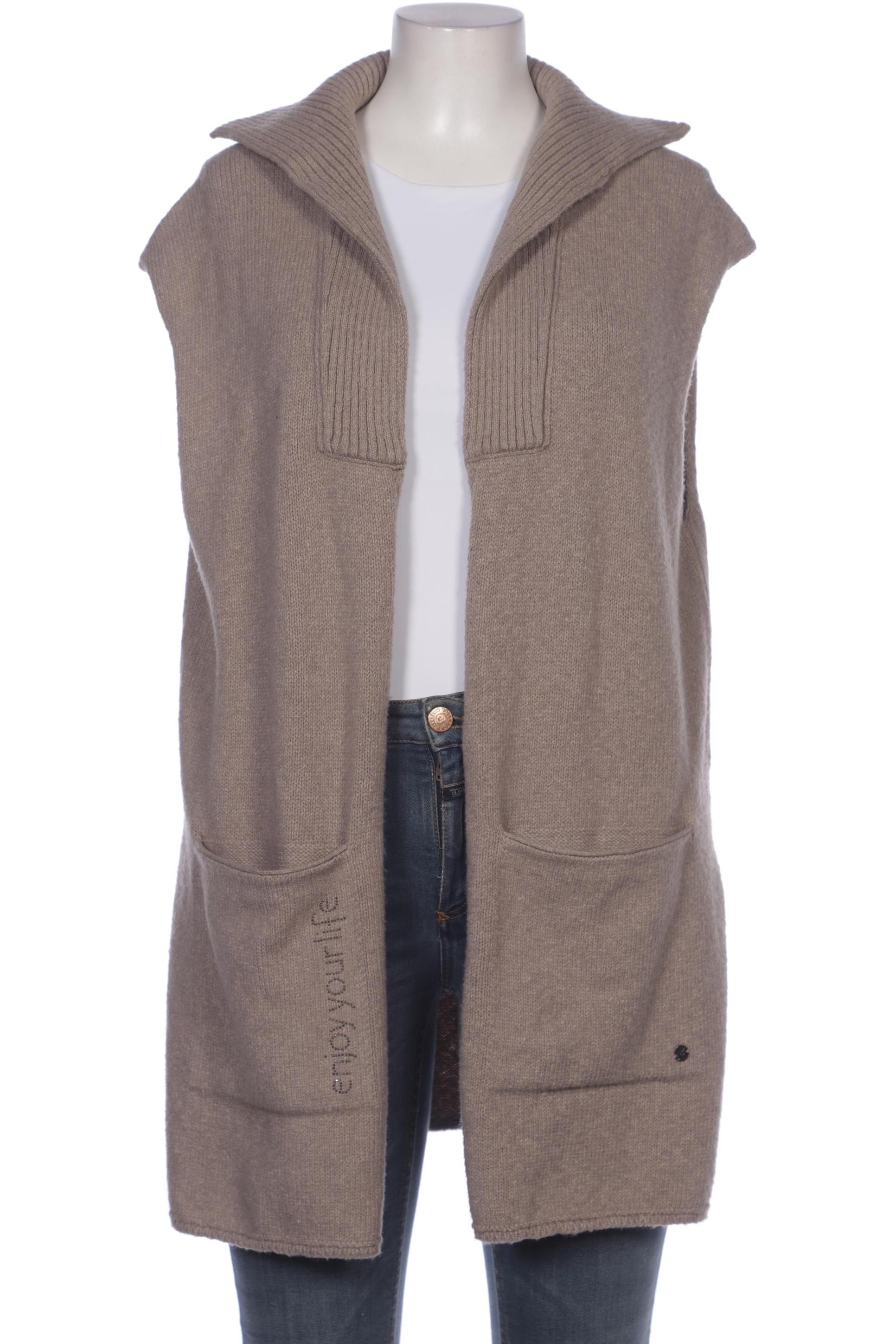 

monari Damen Strickjacke, beige, Gr. 44