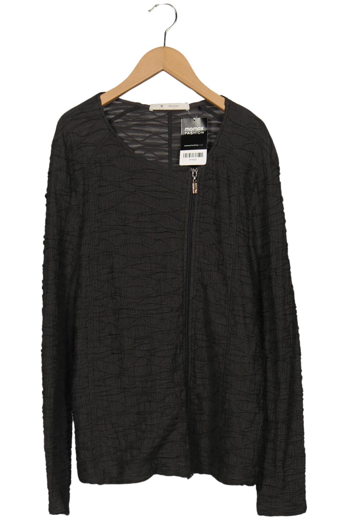 

monari Damen Strickjacke, grau, Gr. 44