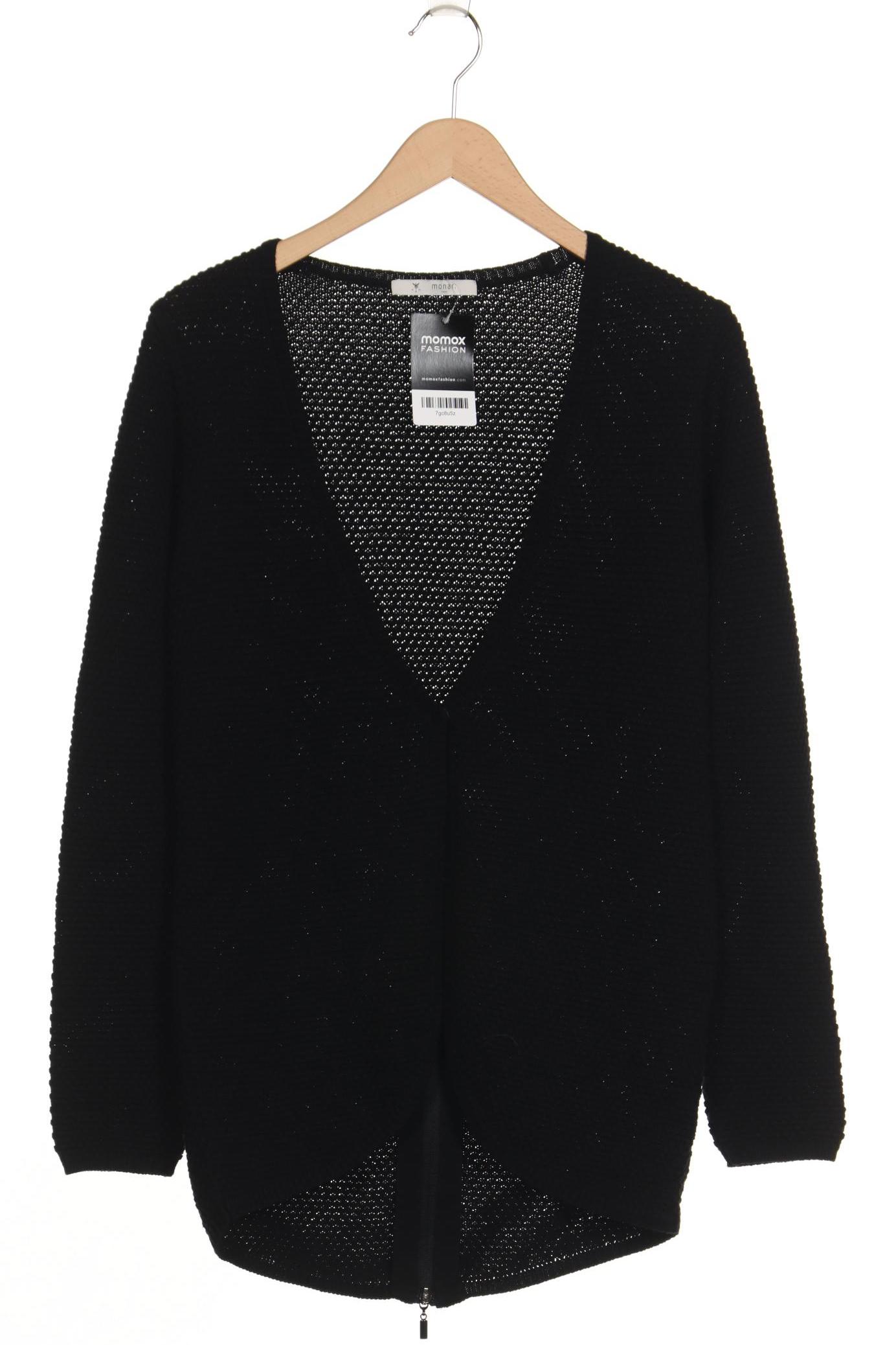 

monari Damen Strickjacke, schwarz, Gr. 42