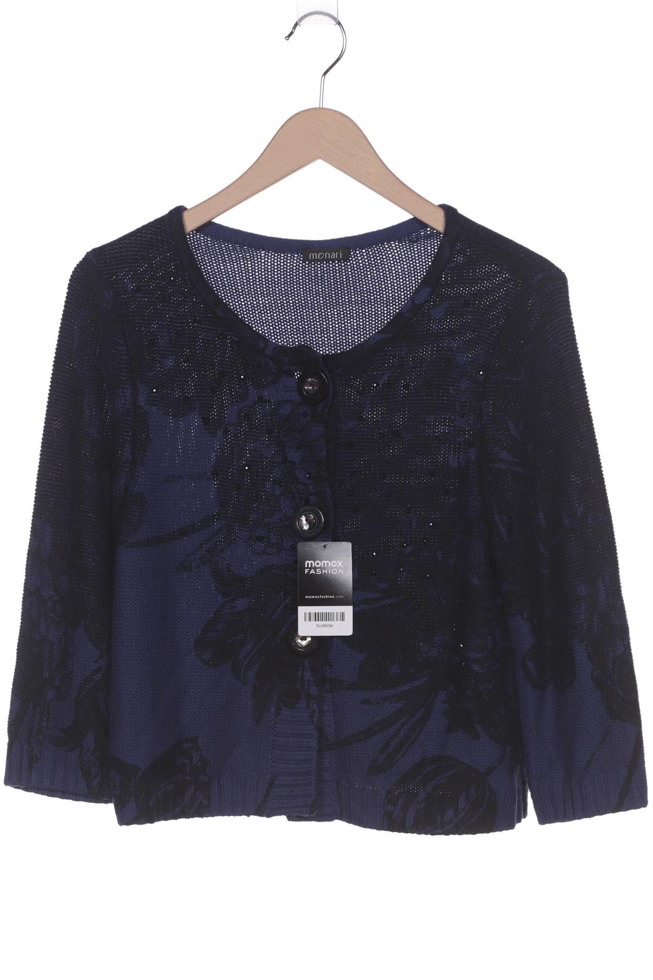 

monari Damen Strickjacke, marineblau, Gr. 42