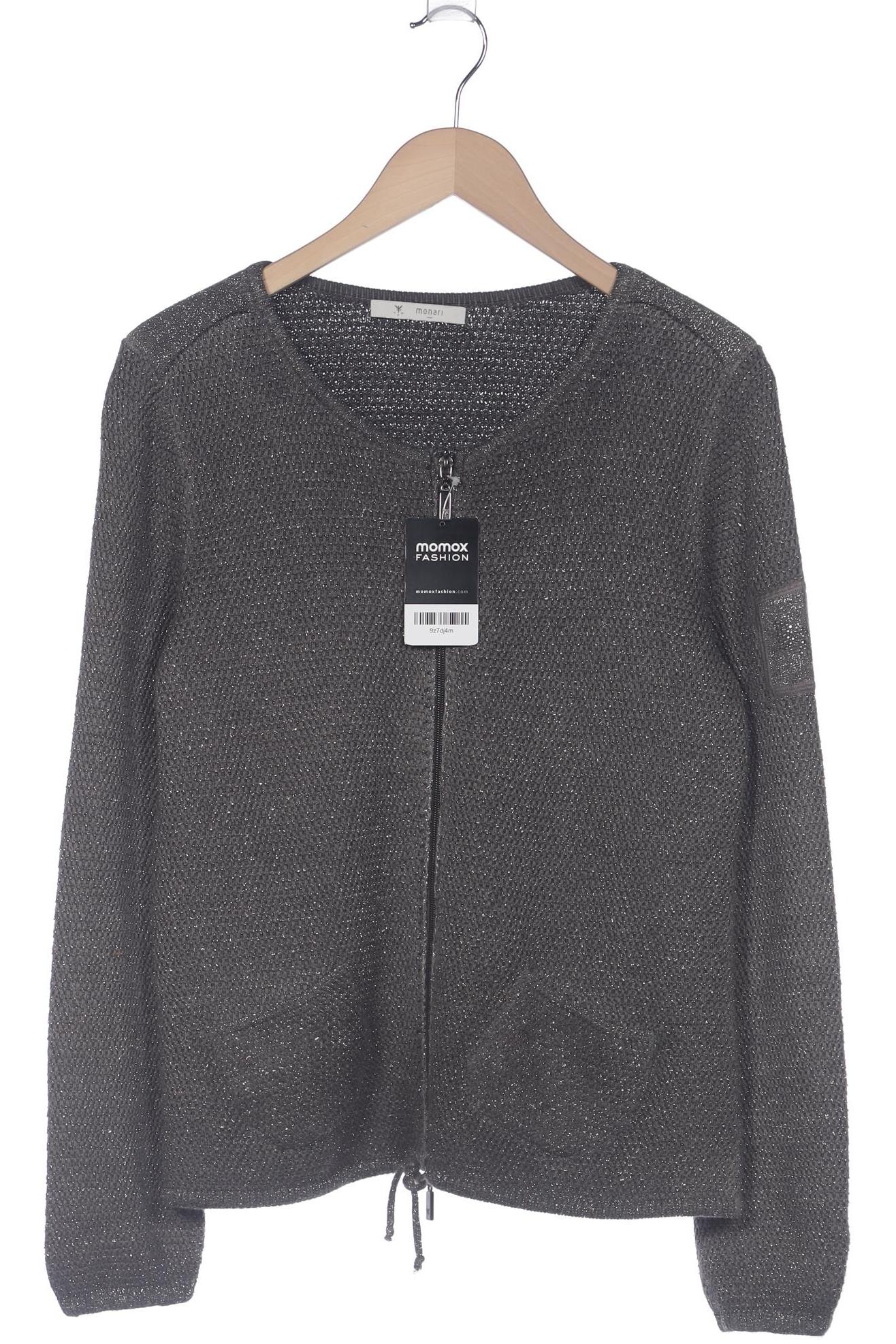 

monari Damen Strickjacke, grau, Gr. 42