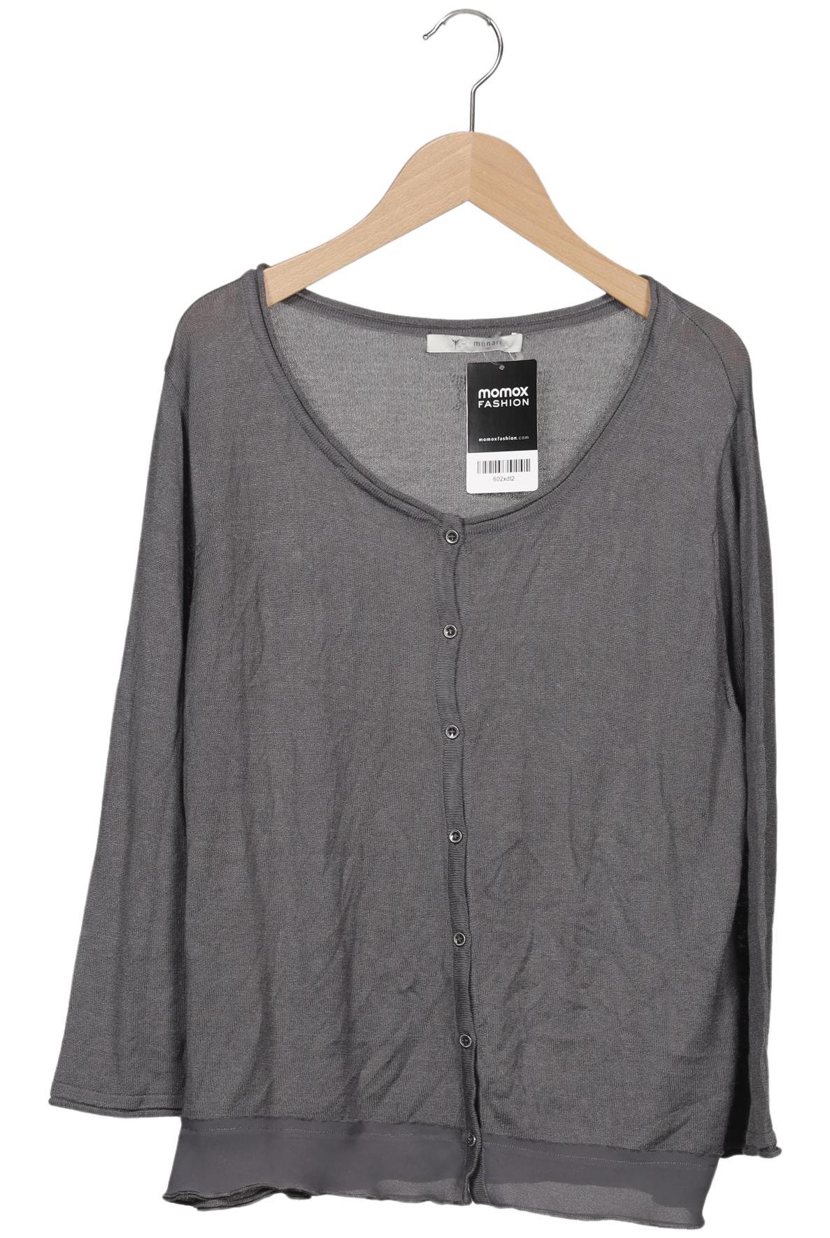 

monari Damen Strickjacke, grau, Gr. 44