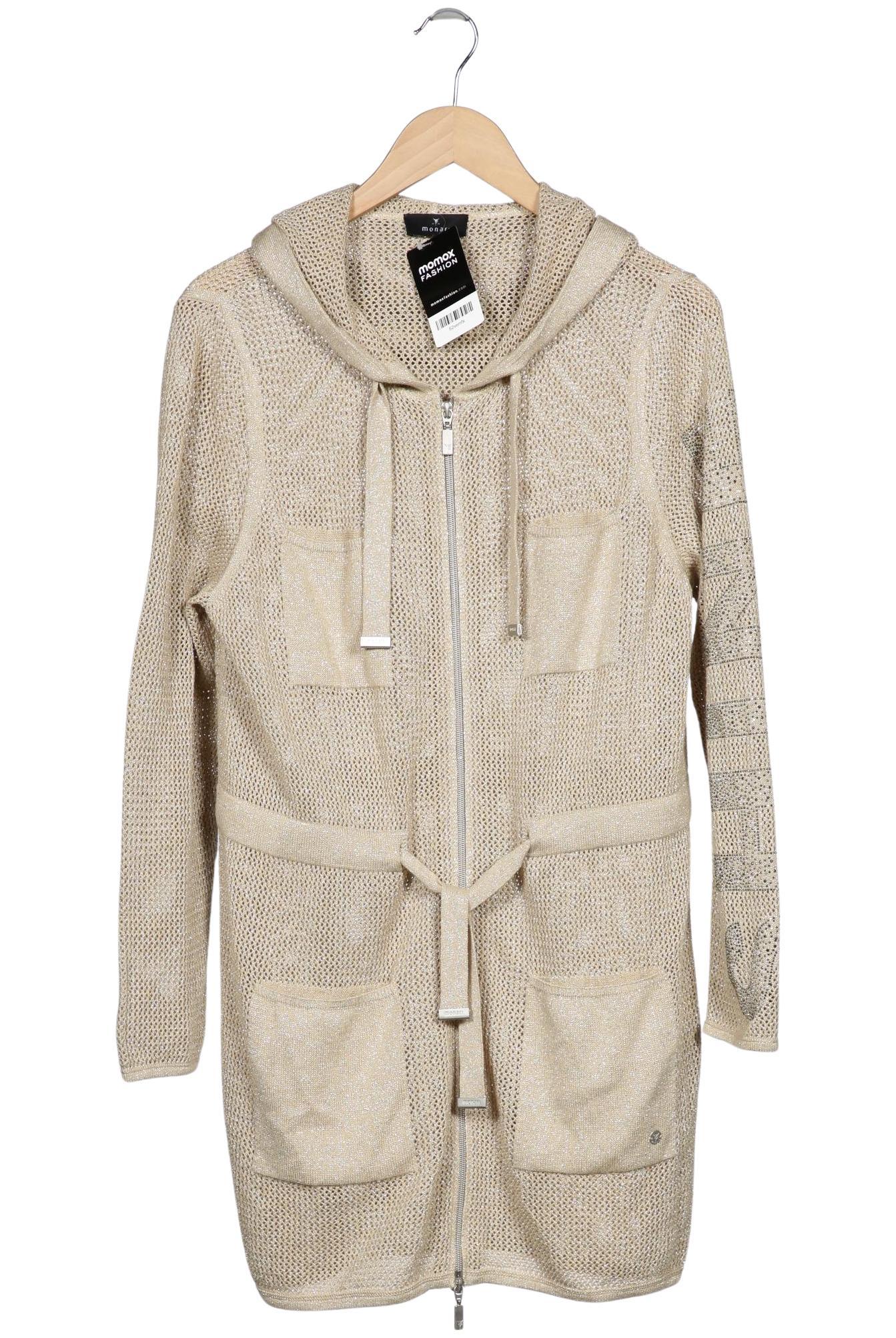 

monari Damen Strickjacke, beige, Gr. 42
