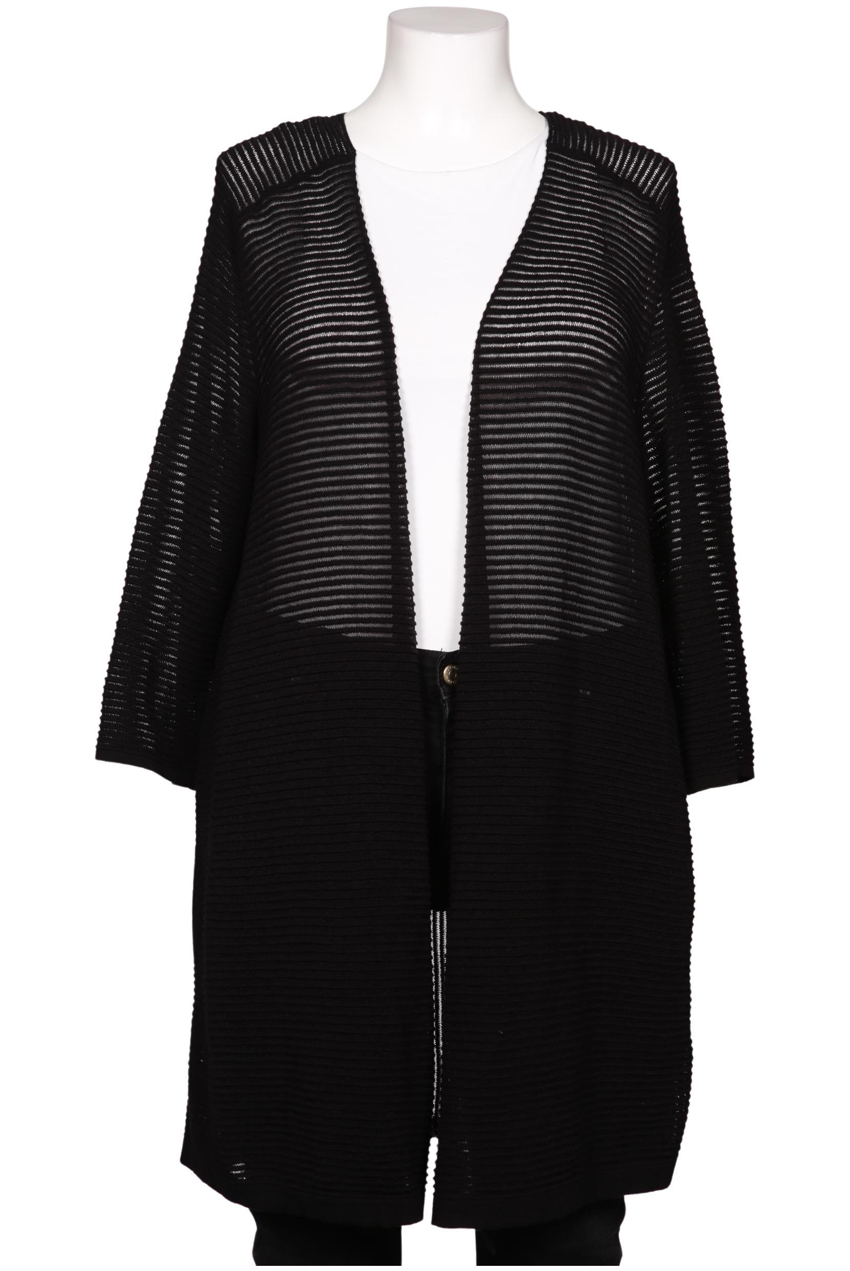 

monari Damen Strickjacke, schwarz, Gr. 46