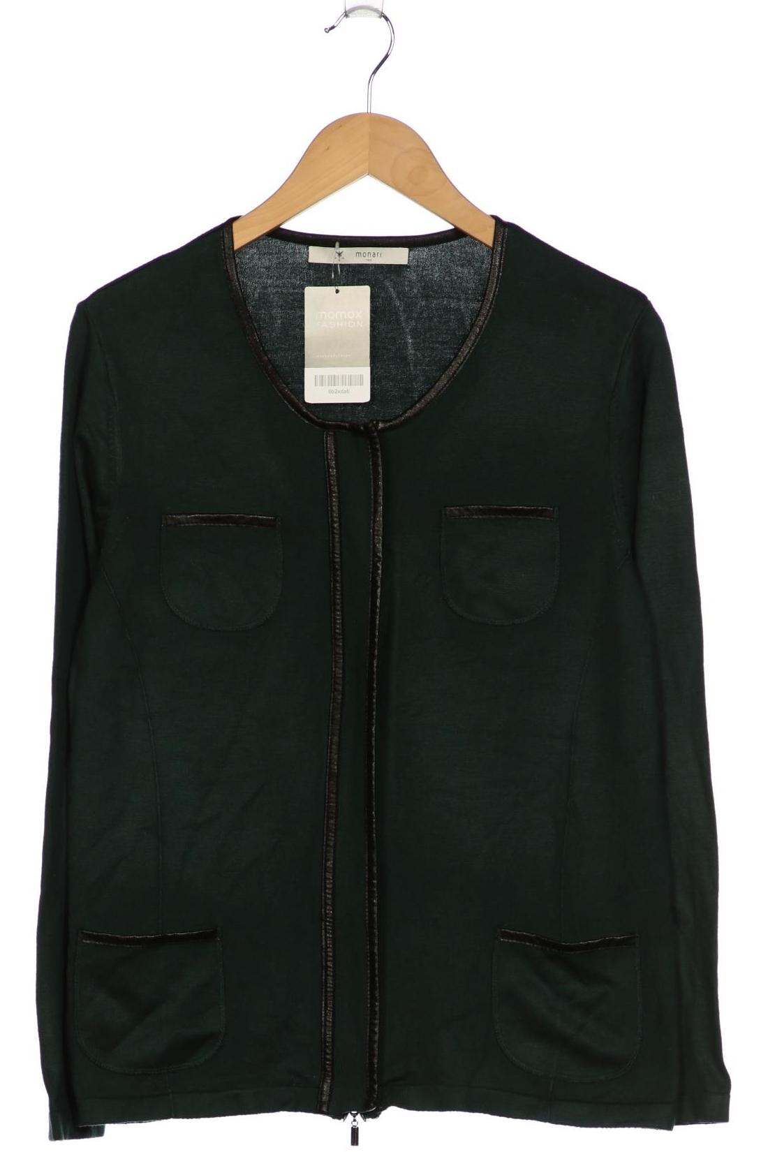 

monari Damen Strickjacke, grün, Gr. 42