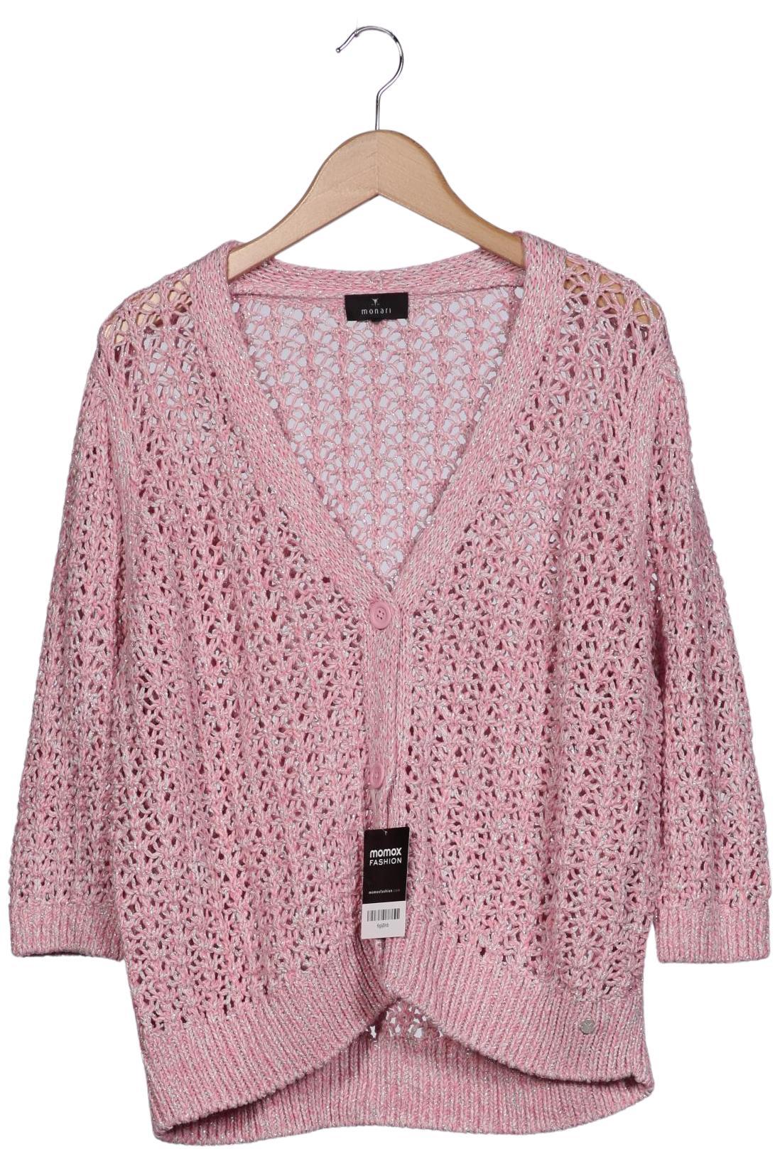 

monari Damen Strickjacke, pink, Gr. 48