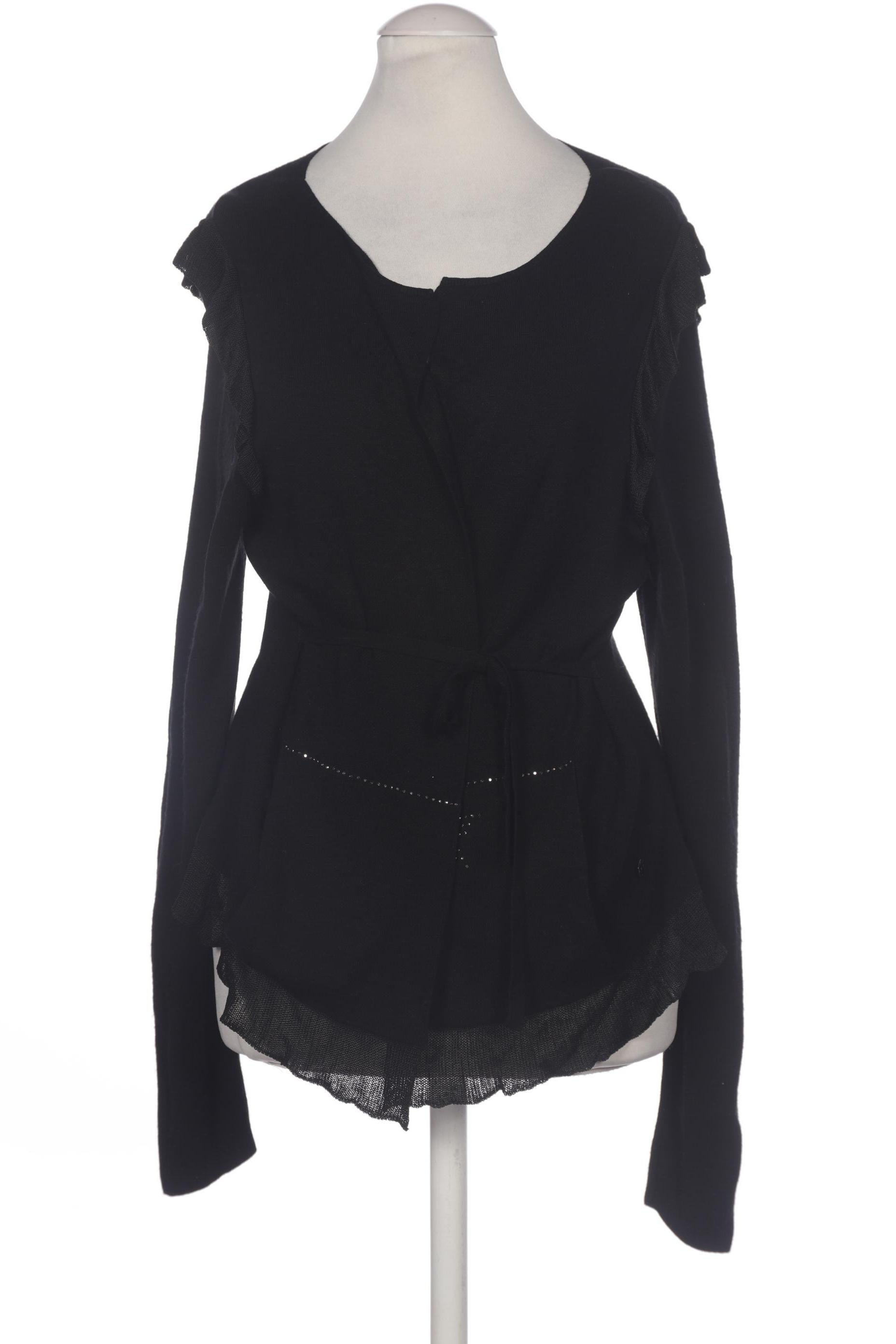 

monari Damen Strickjacke, schwarz, Gr. 38