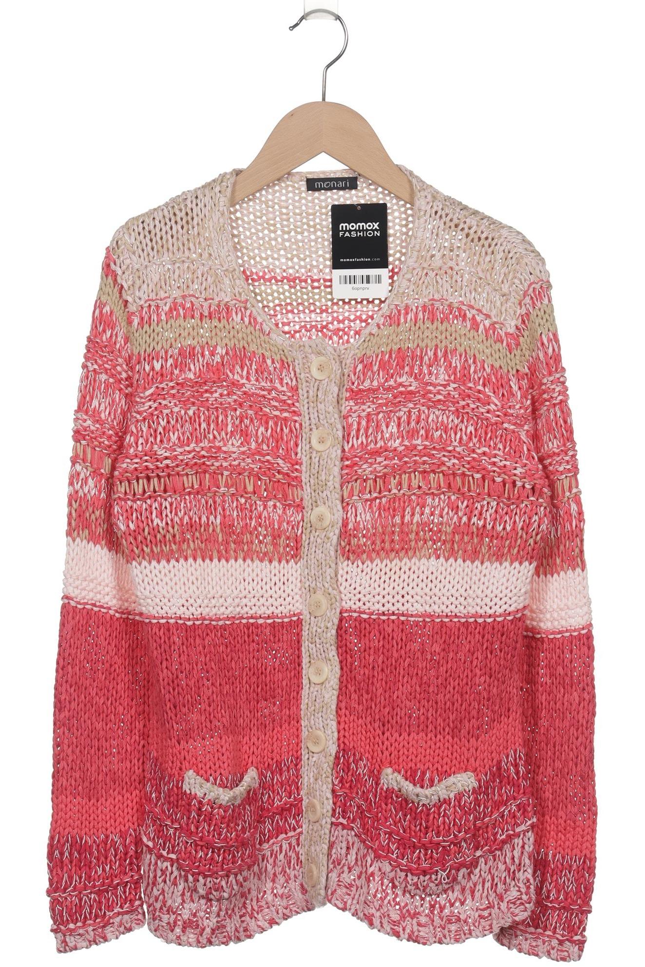 

monari Damen Strickjacke, pink, Gr. 42
