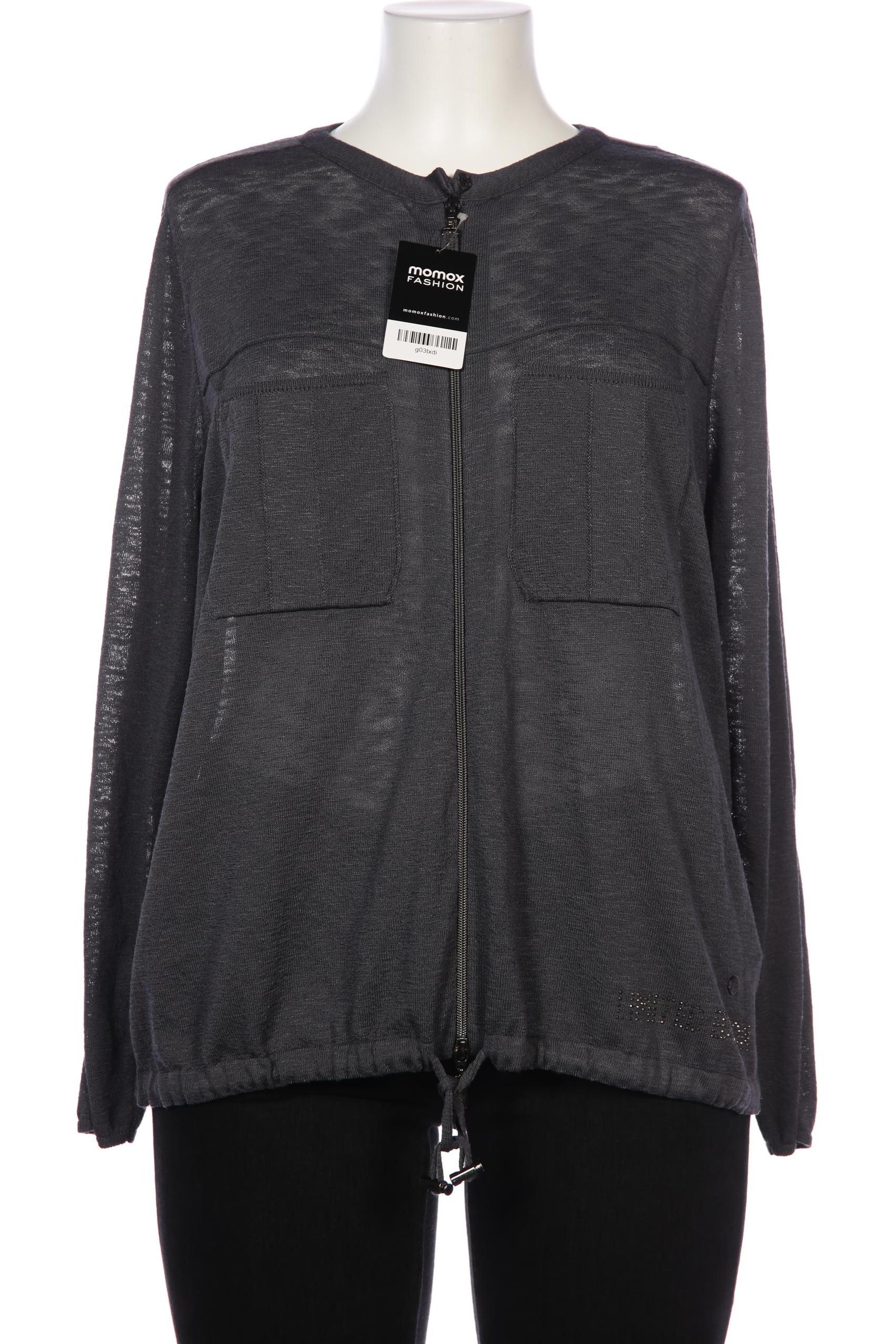 

monari Damen Strickjacke, grau, Gr. 44