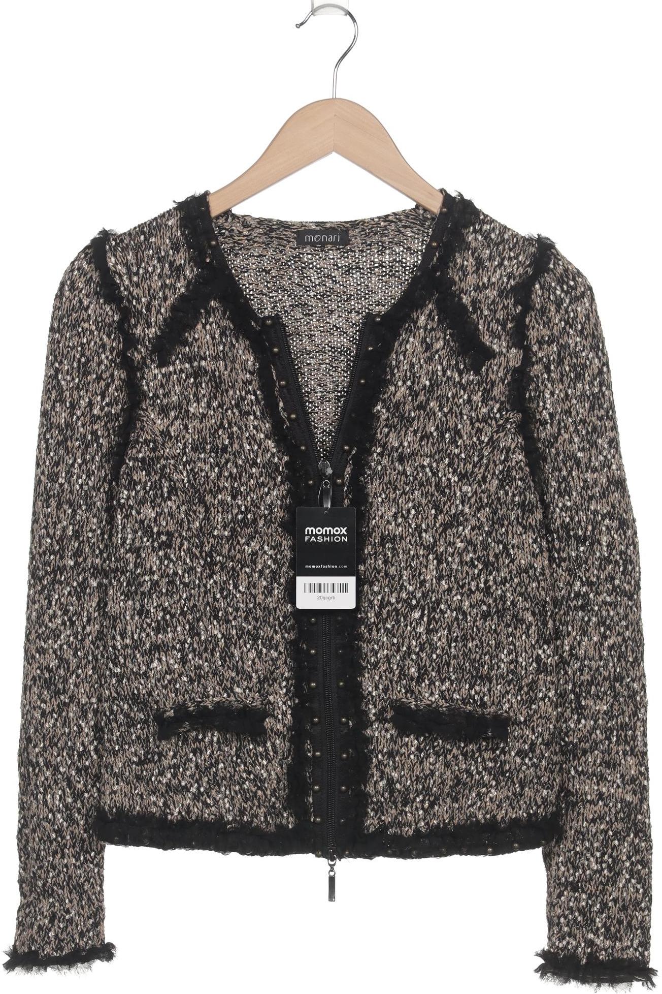 

monari Damen Strickjacke, braun, Gr. 42