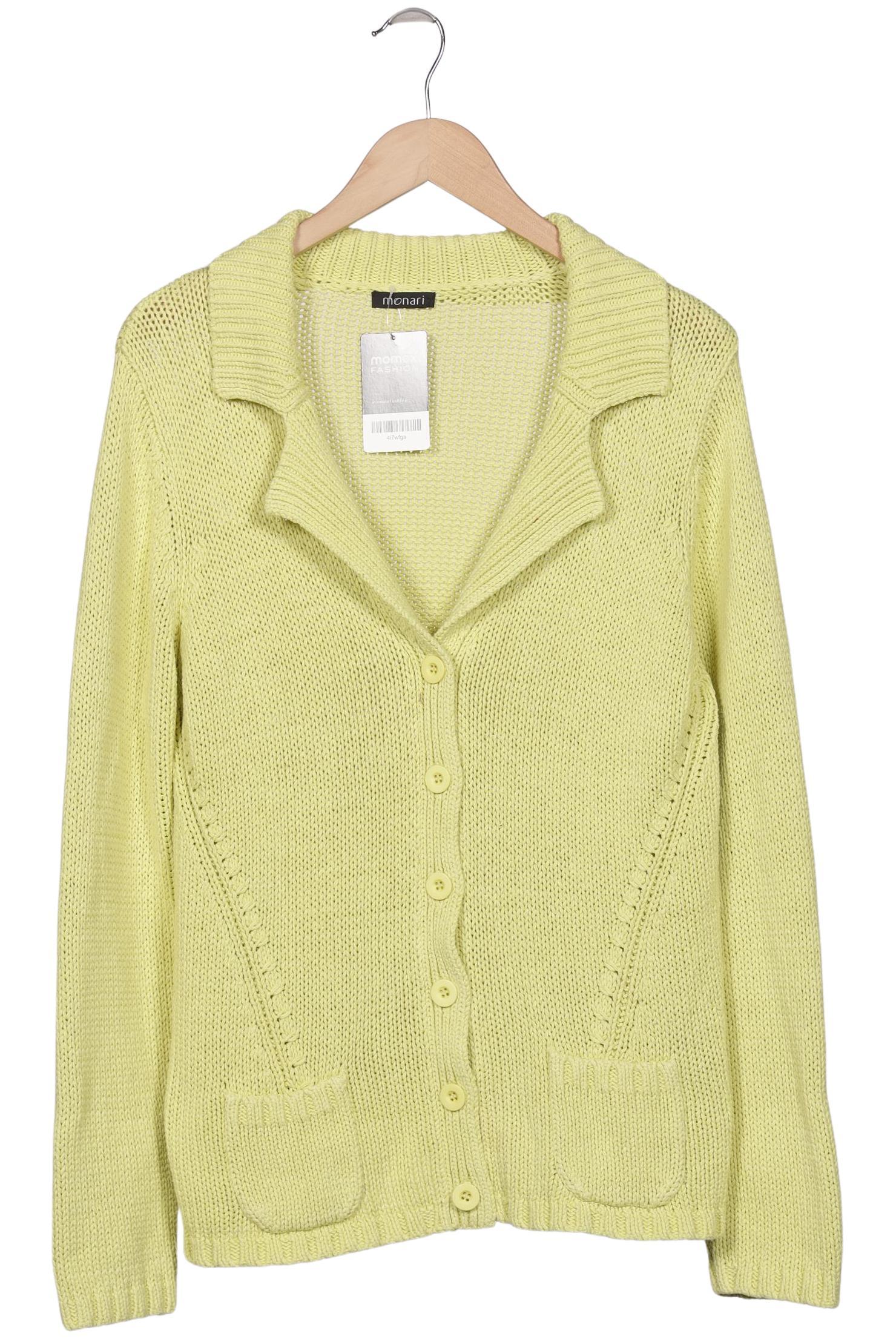 

monari Damen Strickjacke, hellgrün, Gr. 44