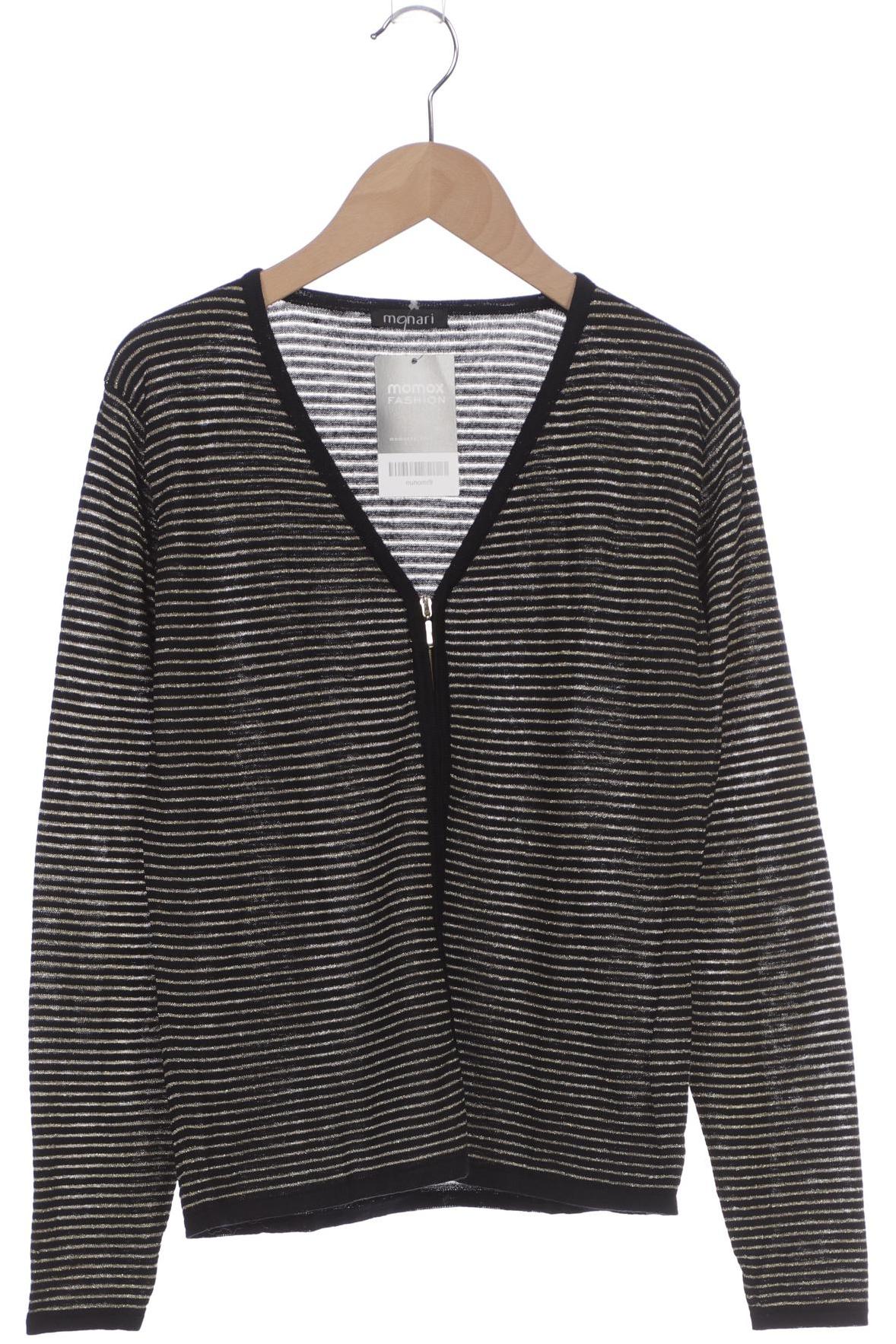 

monari Damen Strickjacke, schwarz, Gr. 36