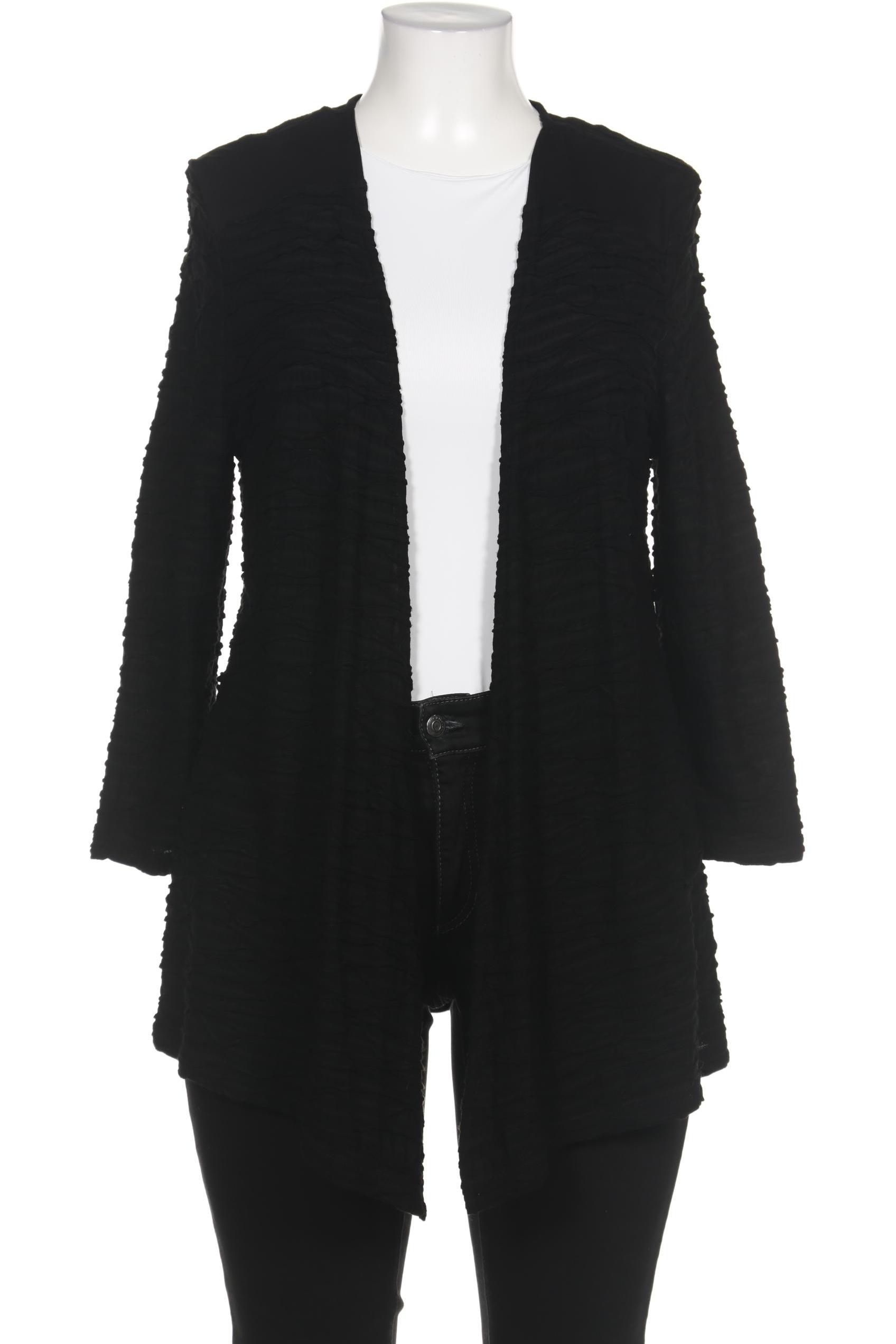 

monari Damen Strickjacke, schwarz, Gr. 46