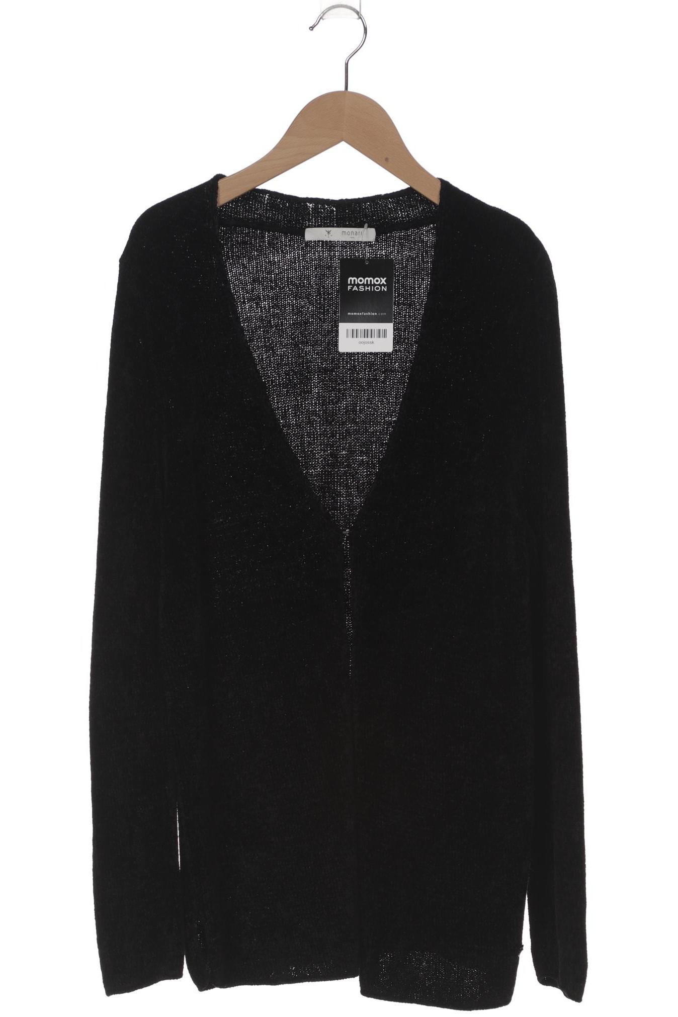 

monari Damen Strickjacke, schwarz, Gr. 40