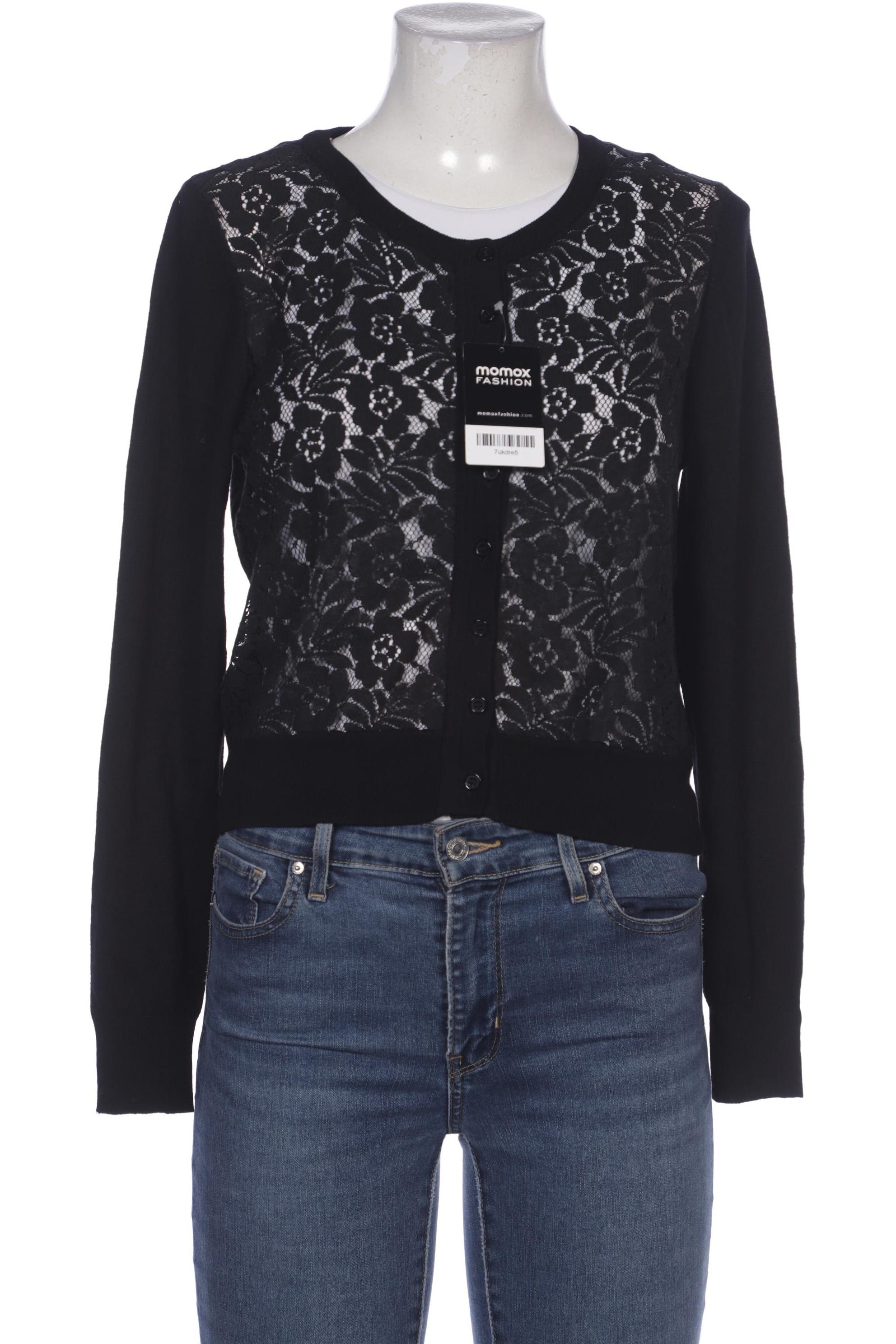 

monari Damen Strickjacke, schwarz, Gr. 38