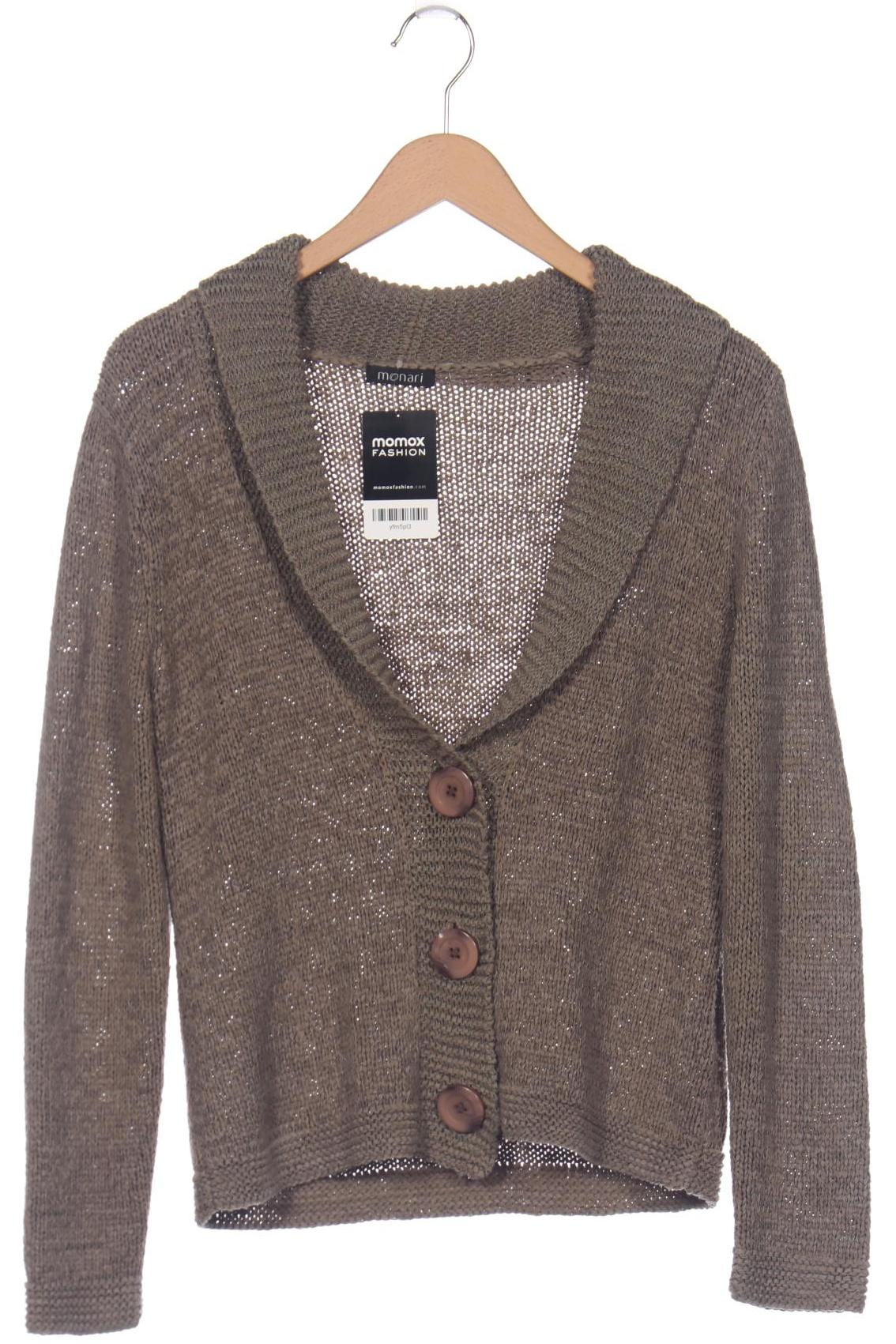 

monari Damen Strickjacke, grün, Gr. 38