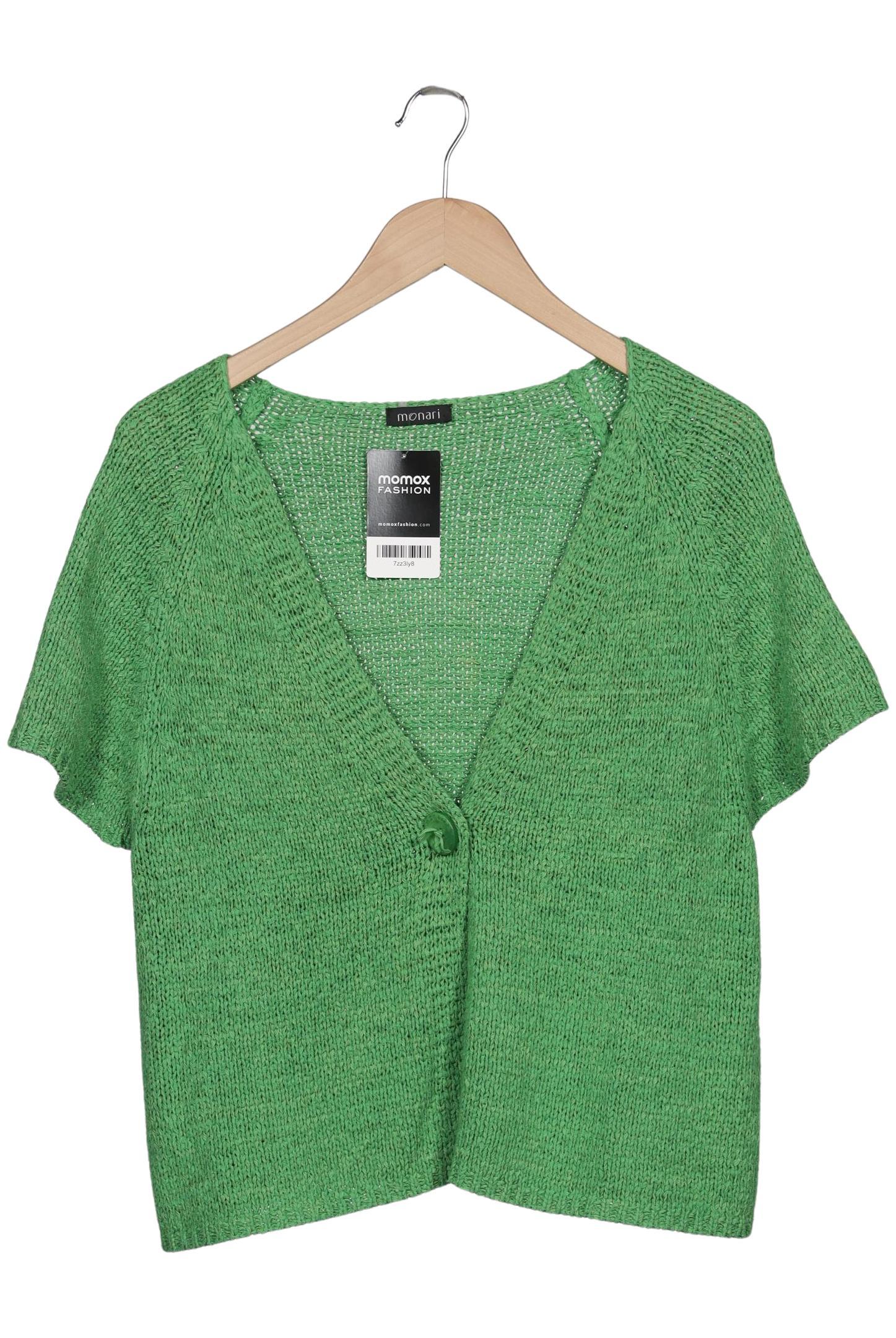 

monari Damen Strickjacke, grün, Gr. 46