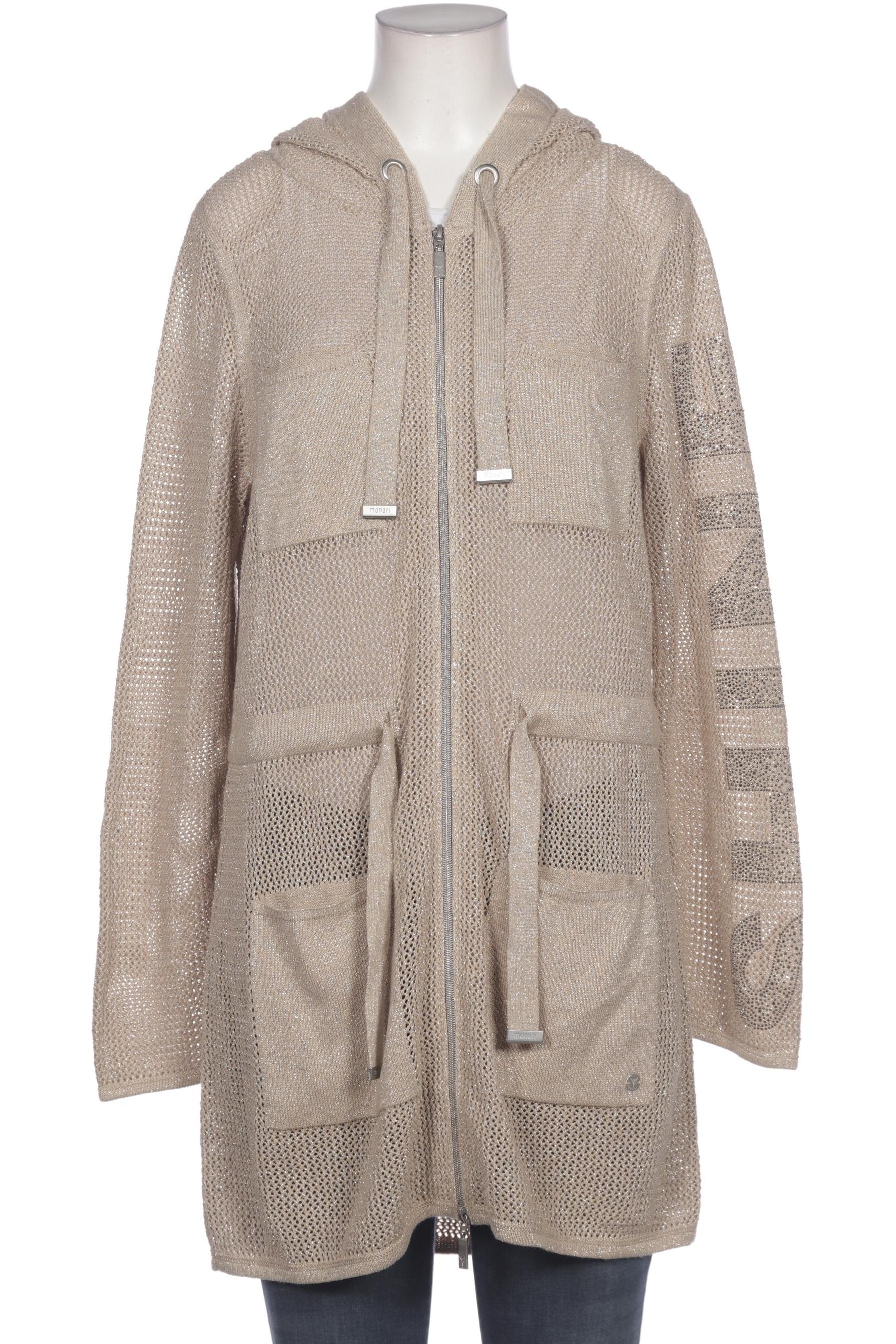 

monari Damen Strickjacke, beige, Gr. 38