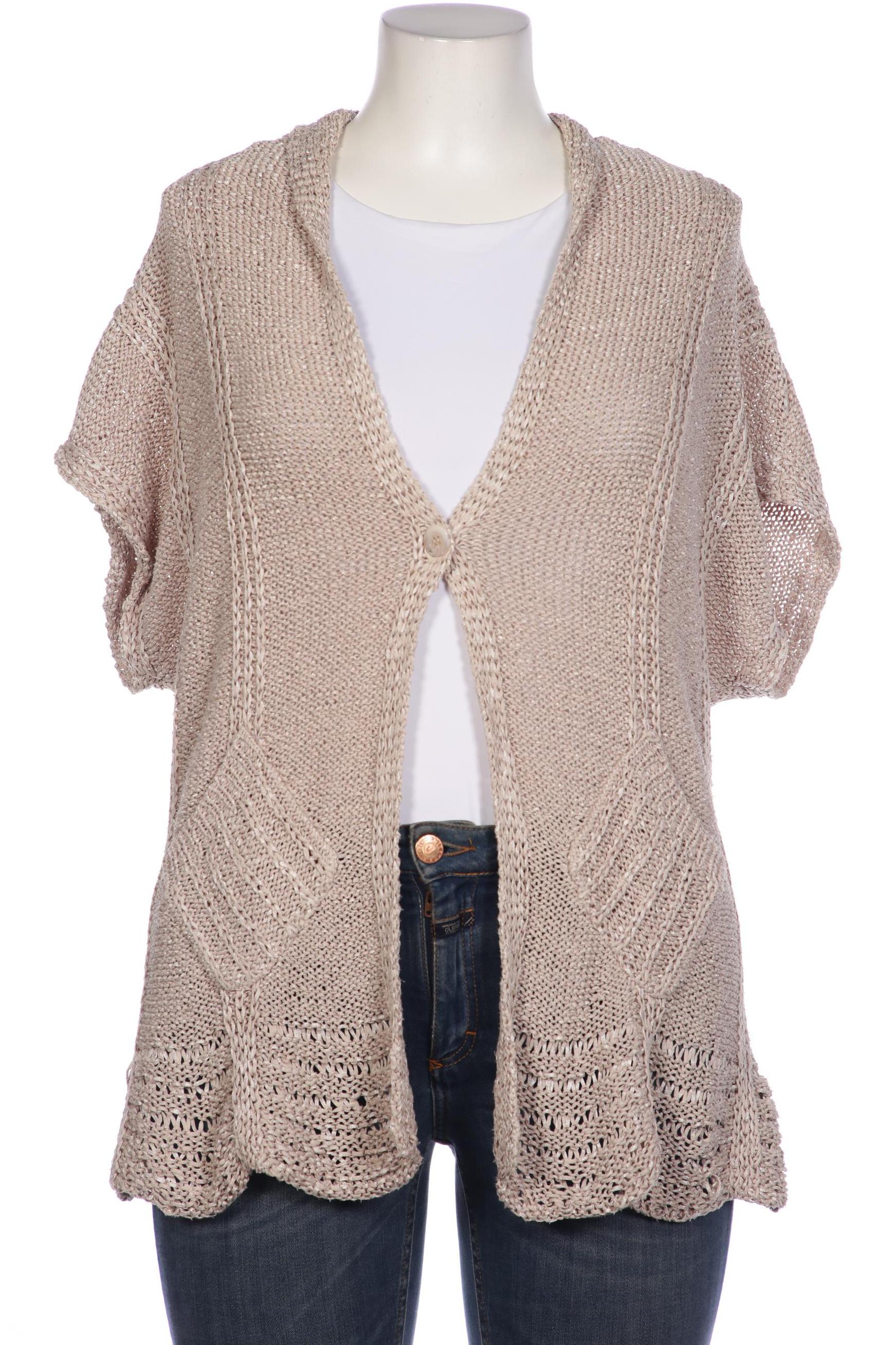 

monari Damen Strickjacke, beige, Gr. 44