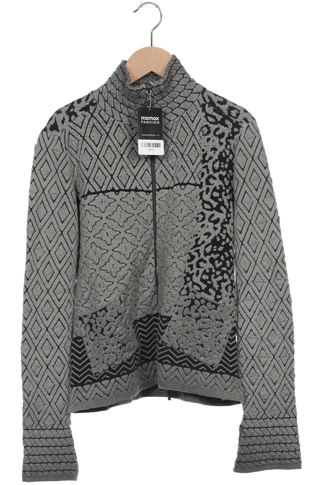 

monari Damen Strickjacke, grau, Gr. 36