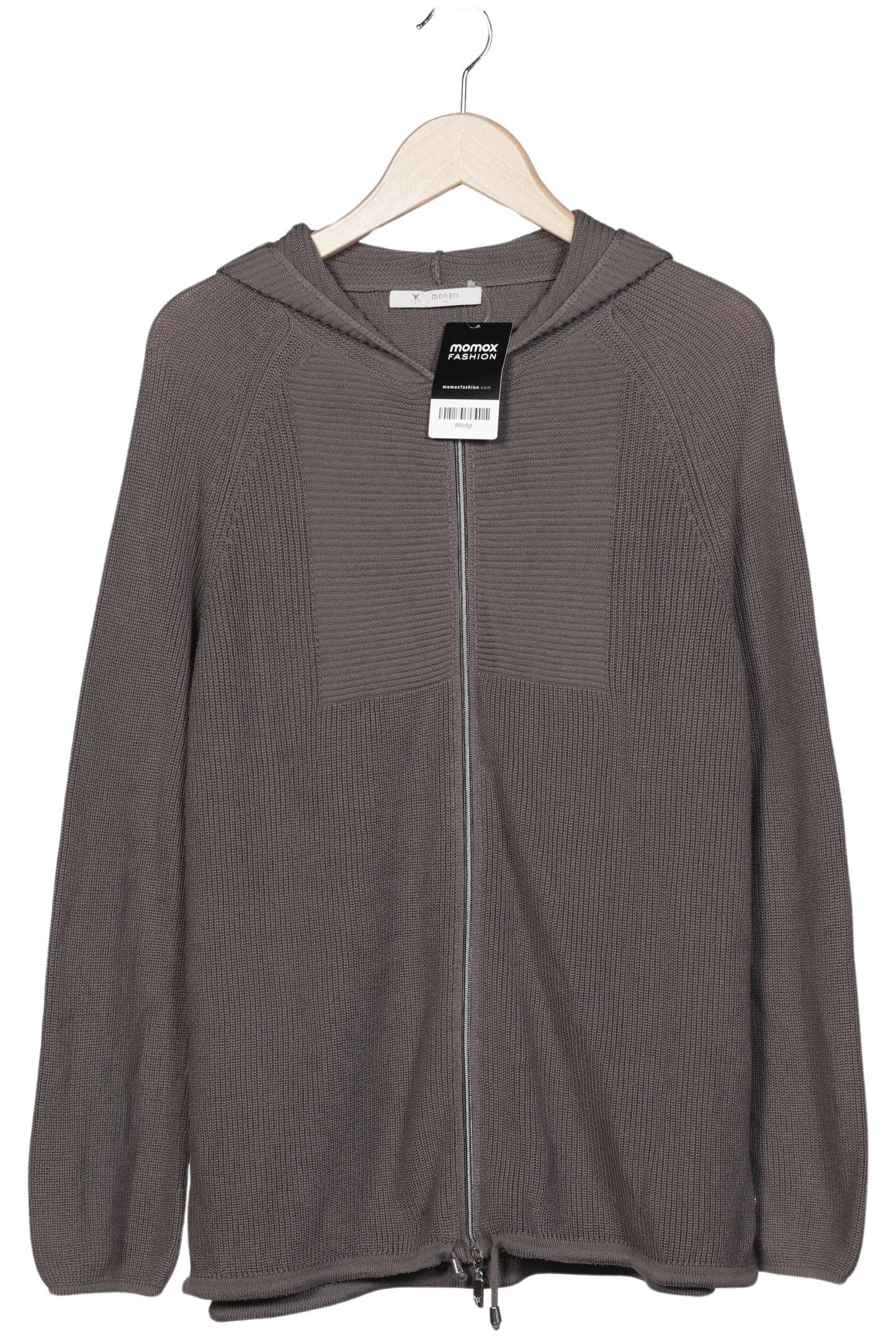 

monari Damen Strickjacke, grau, Gr. 44