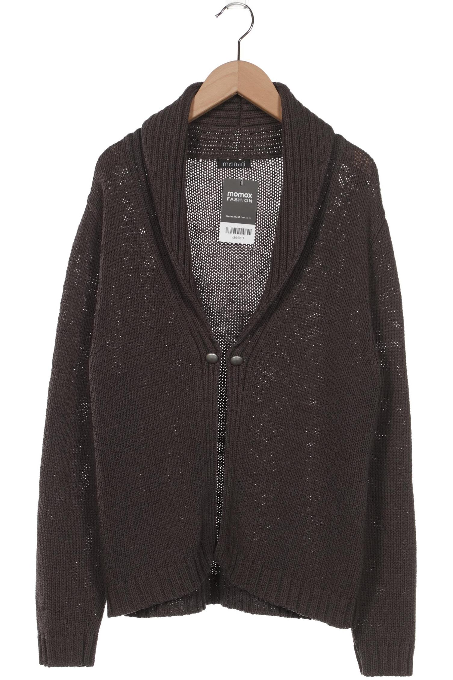 

monari Damen Strickjacke, grau, Gr. 44