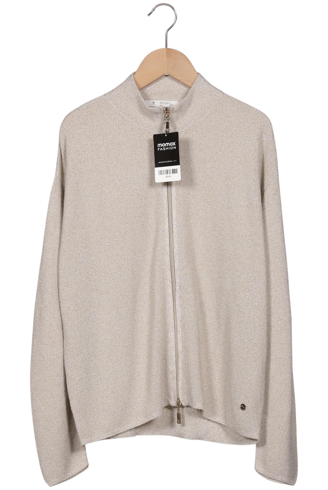 

monari Damen Strickjacke, beige, Gr. 42