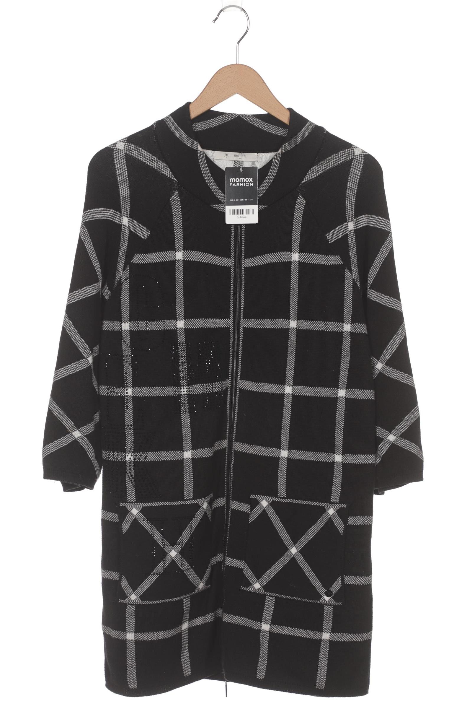 

monari Damen Strickjacke, schwarz, Gr. 36