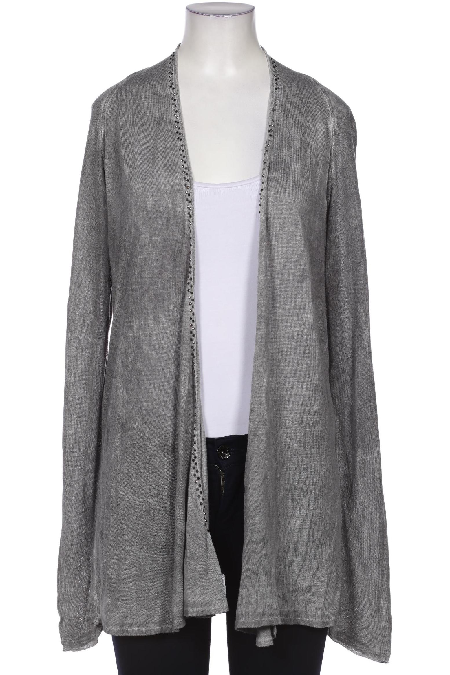 

monari Damen Strickjacke, grau, Gr. 38