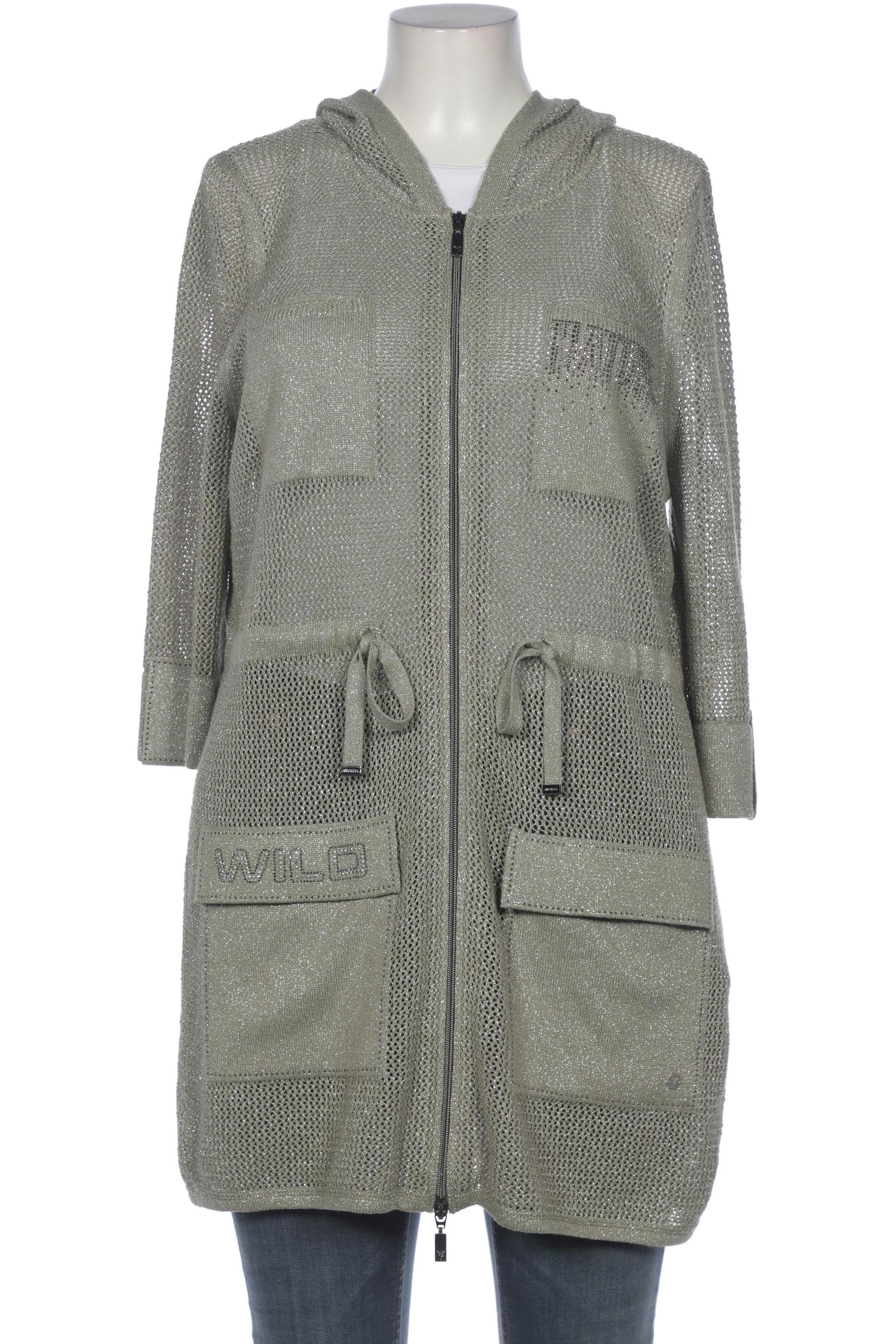

monari Damen Strickjacke, grün, Gr. 44