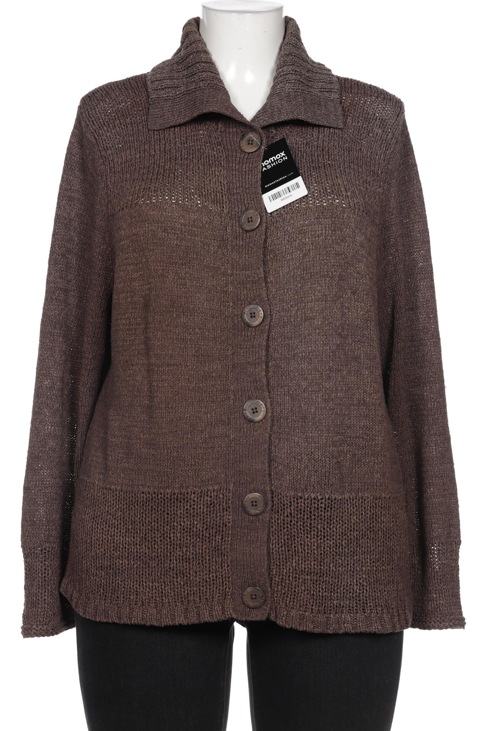 

monari Damen Strickjacke, braun, Gr. 46