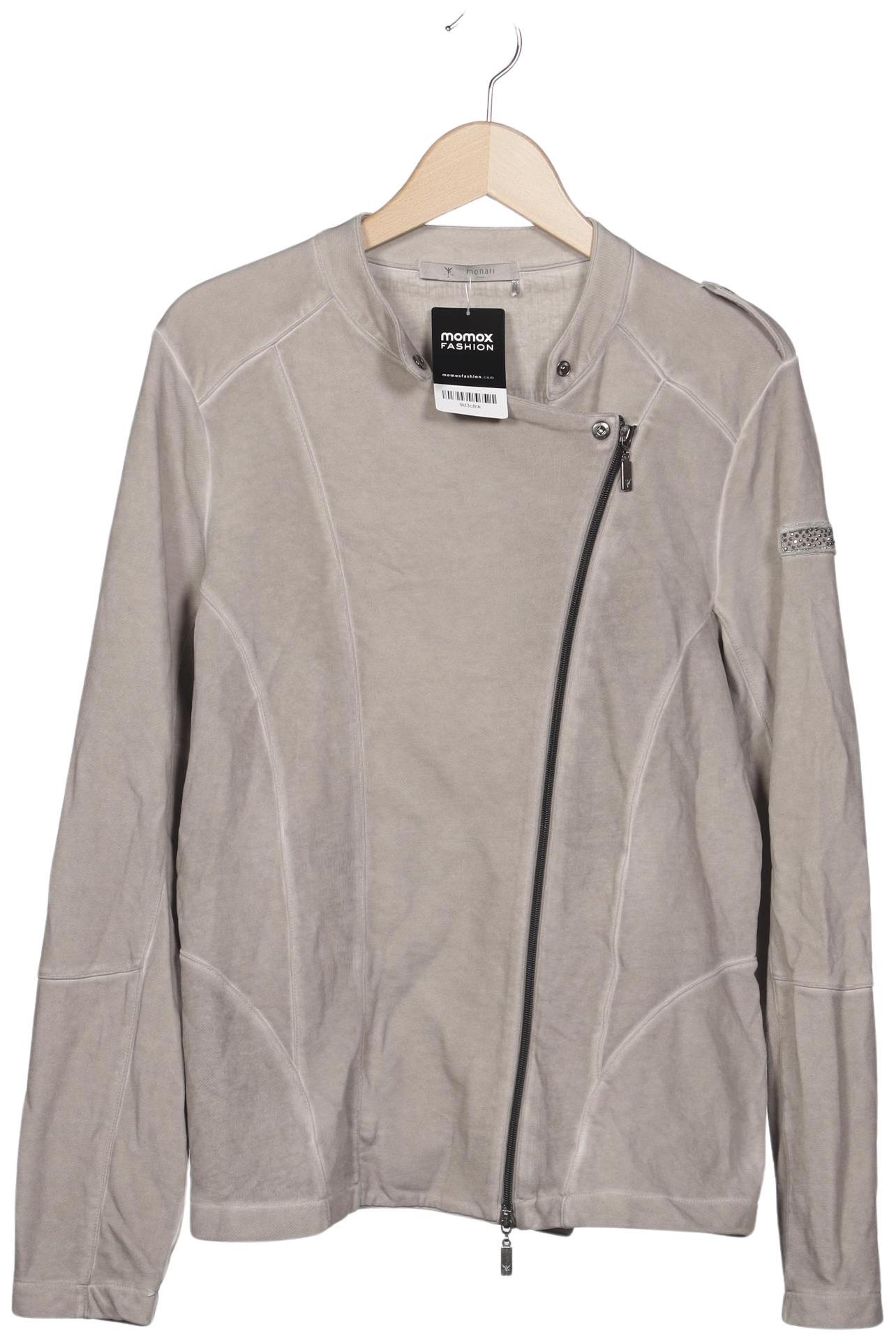 

monari Damen Strickjacke, beige, Gr. 44